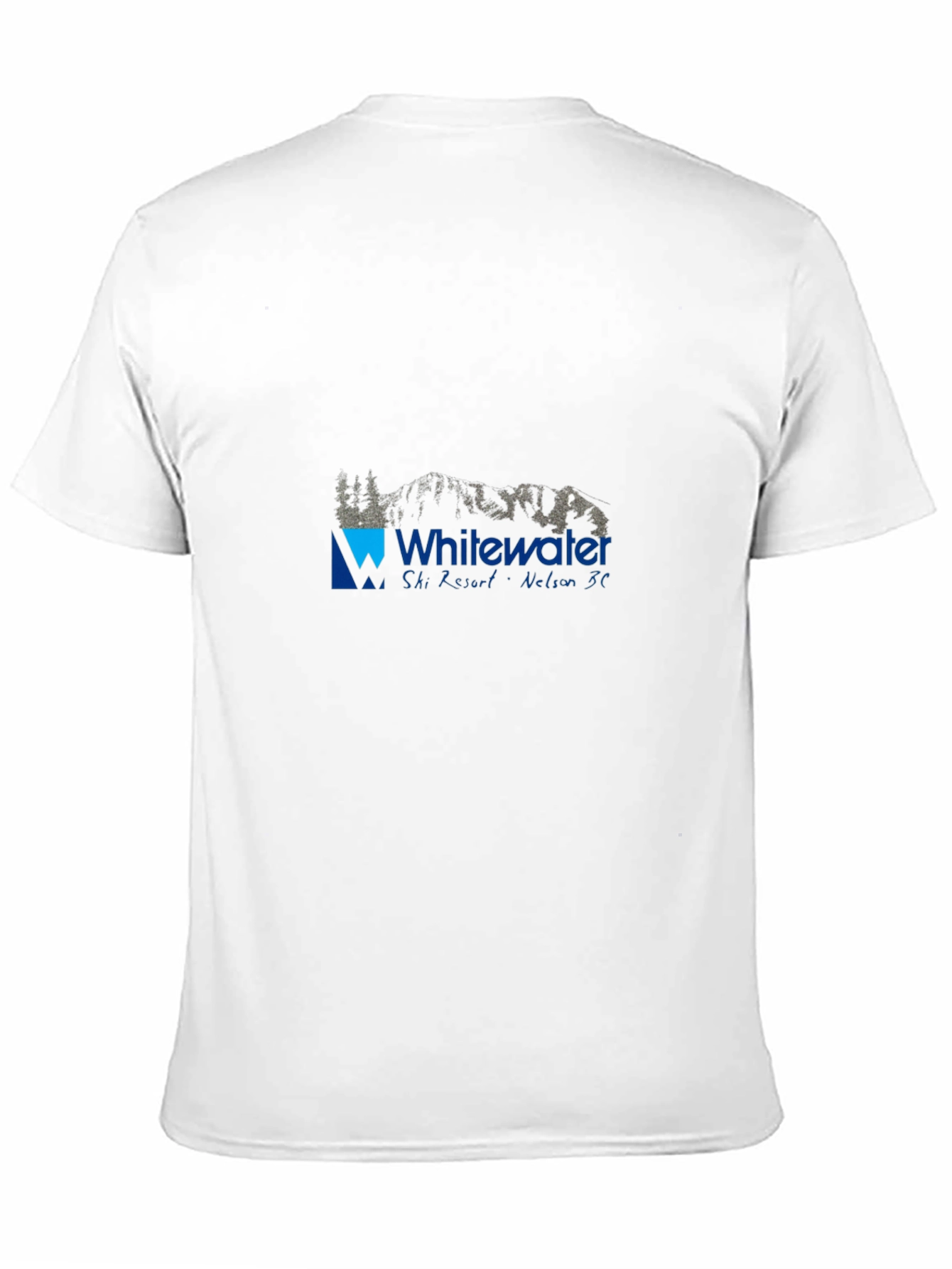Whitewater Ski Resort Black T-Shirt