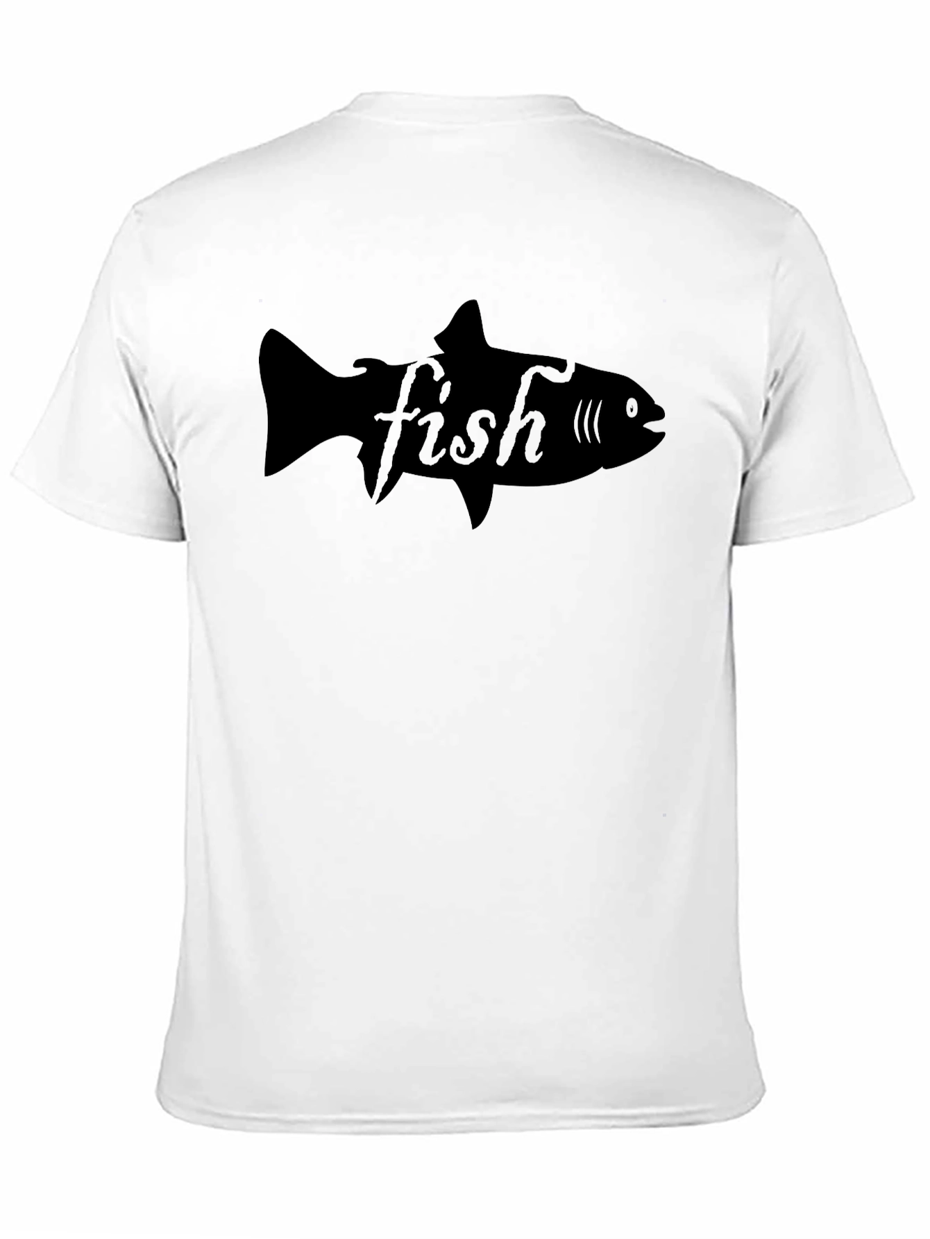 Black Fish Graphic Tee - Unique Design