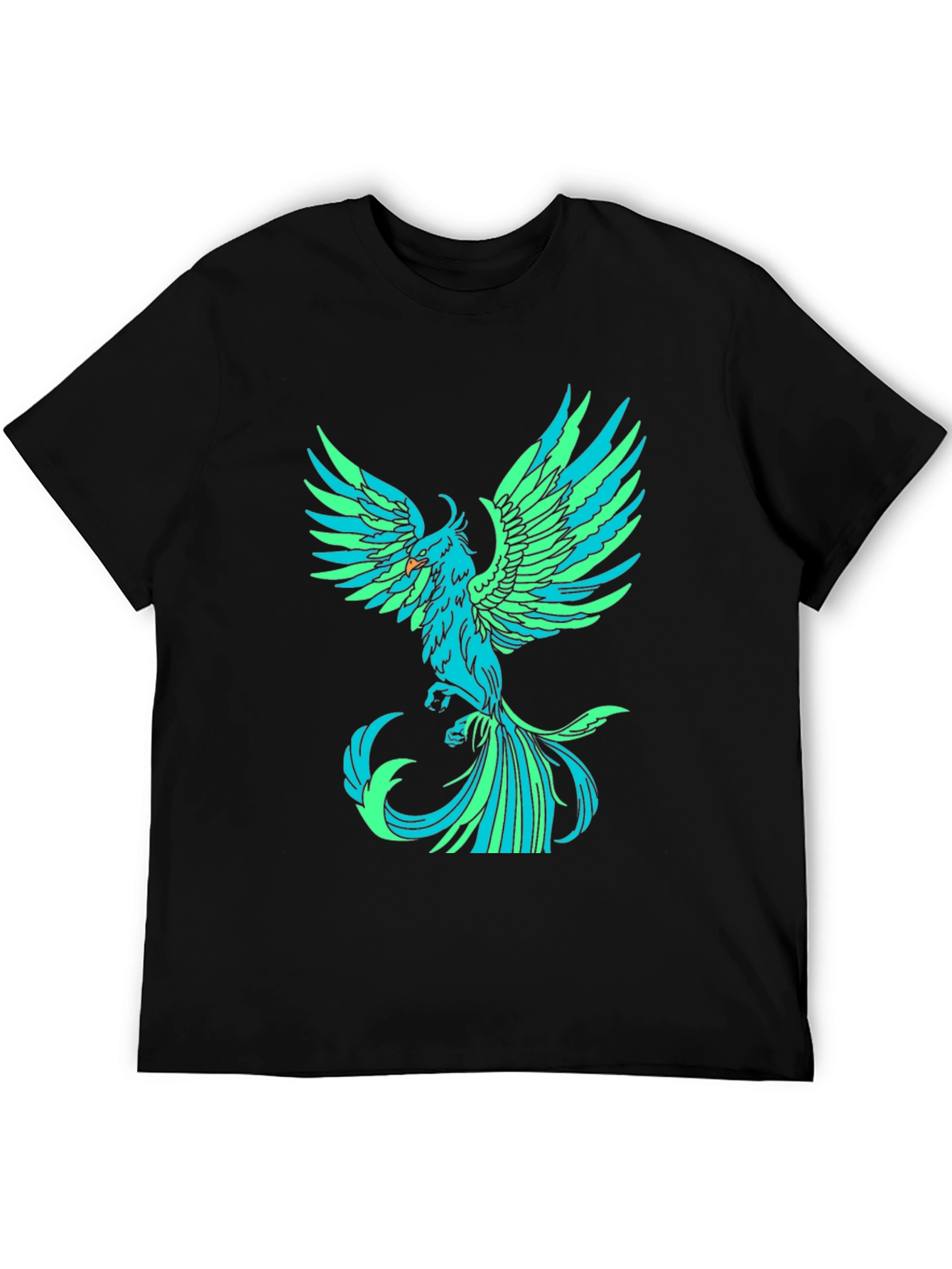 Phoenix Graphic Black T-Shirt