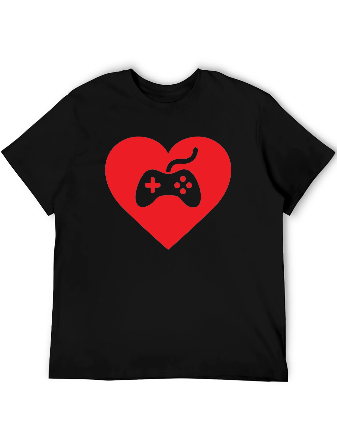 Gamer Heart T-Shirt - Love Gaming Tee