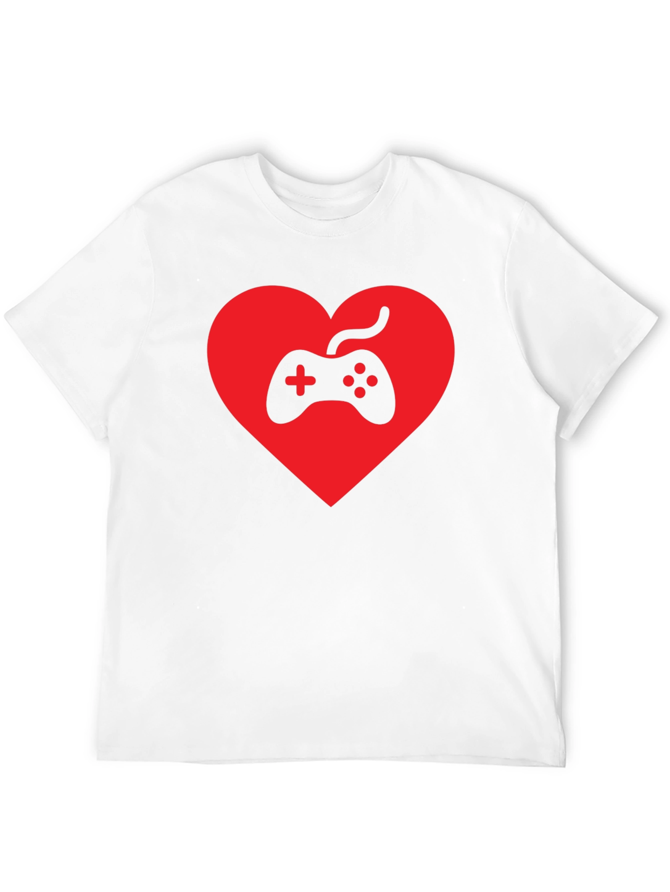 Gamer Heart T-Shirt - Love Gaming Tee