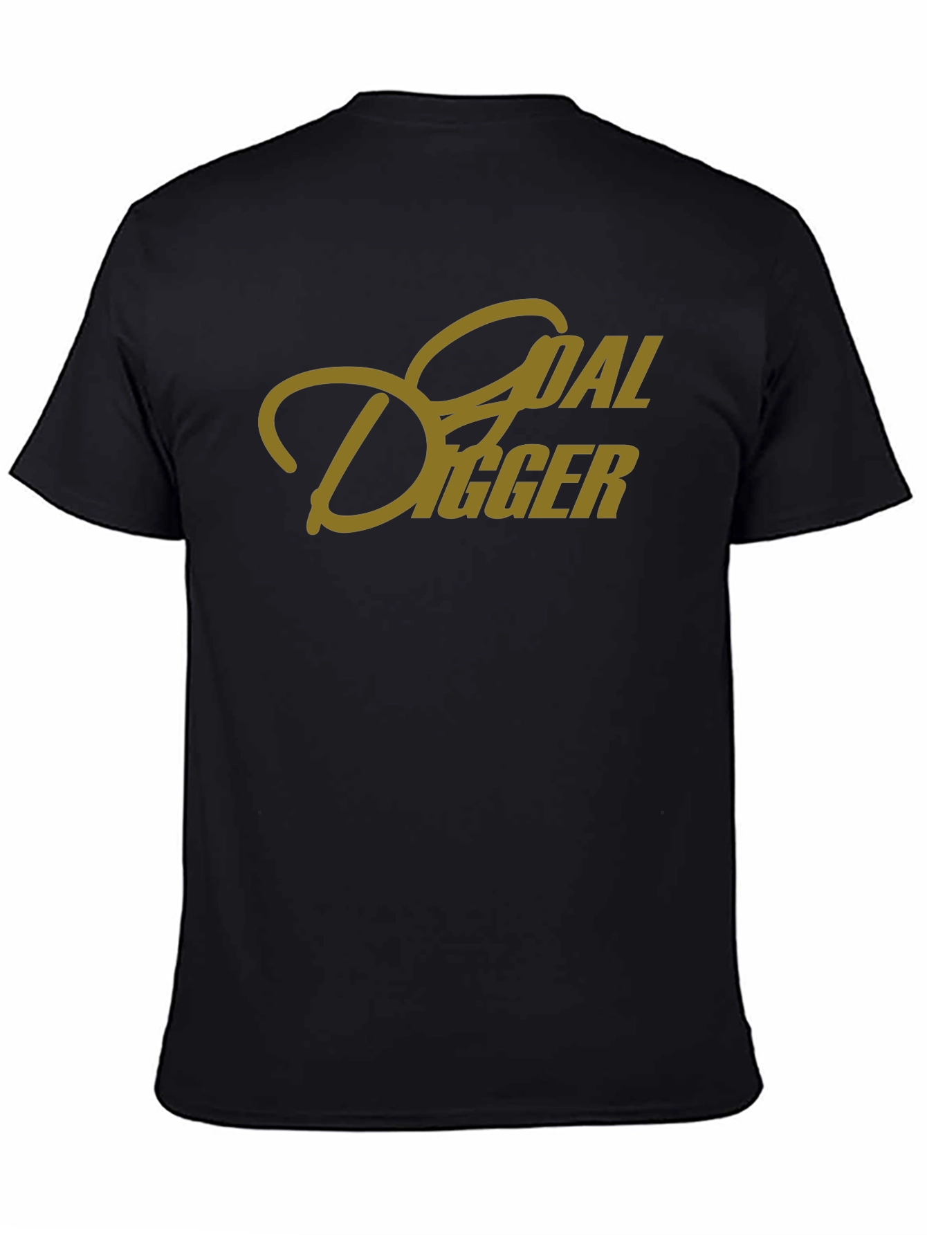 Goal Digger Graphic Tee - Black T-Shirt