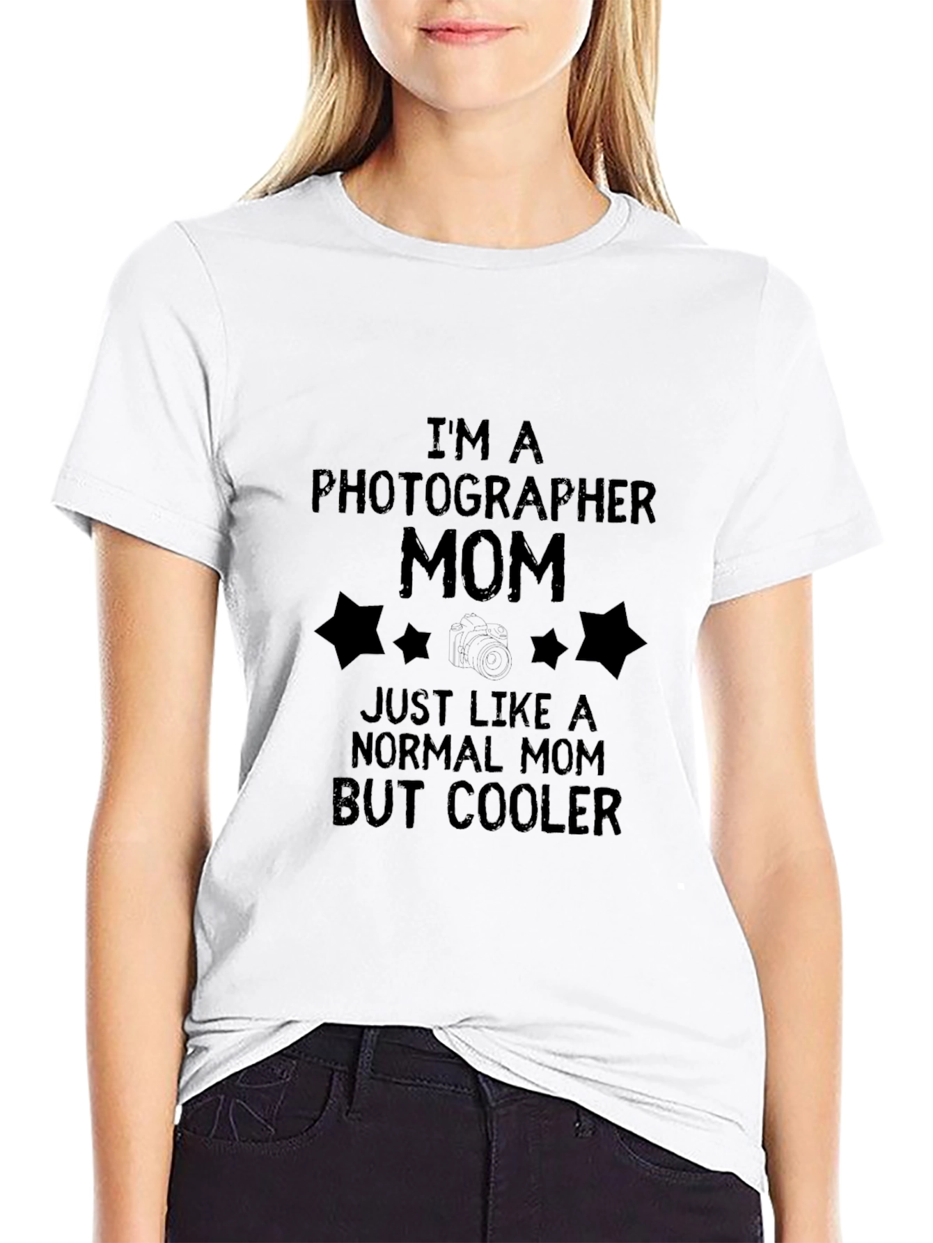 Photographer Mom Graphic T-Shirt - Cool Mom Style