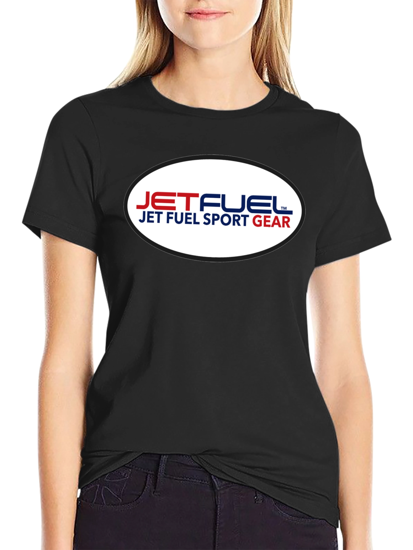 Jet Fuel Sport Gear Black T-Shirt