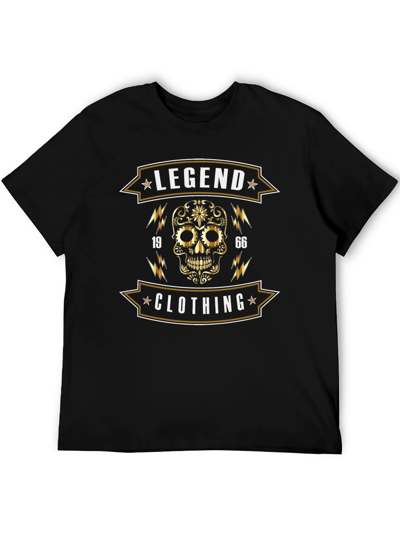 Legend 1966 Clothing Skull Graphic Tee