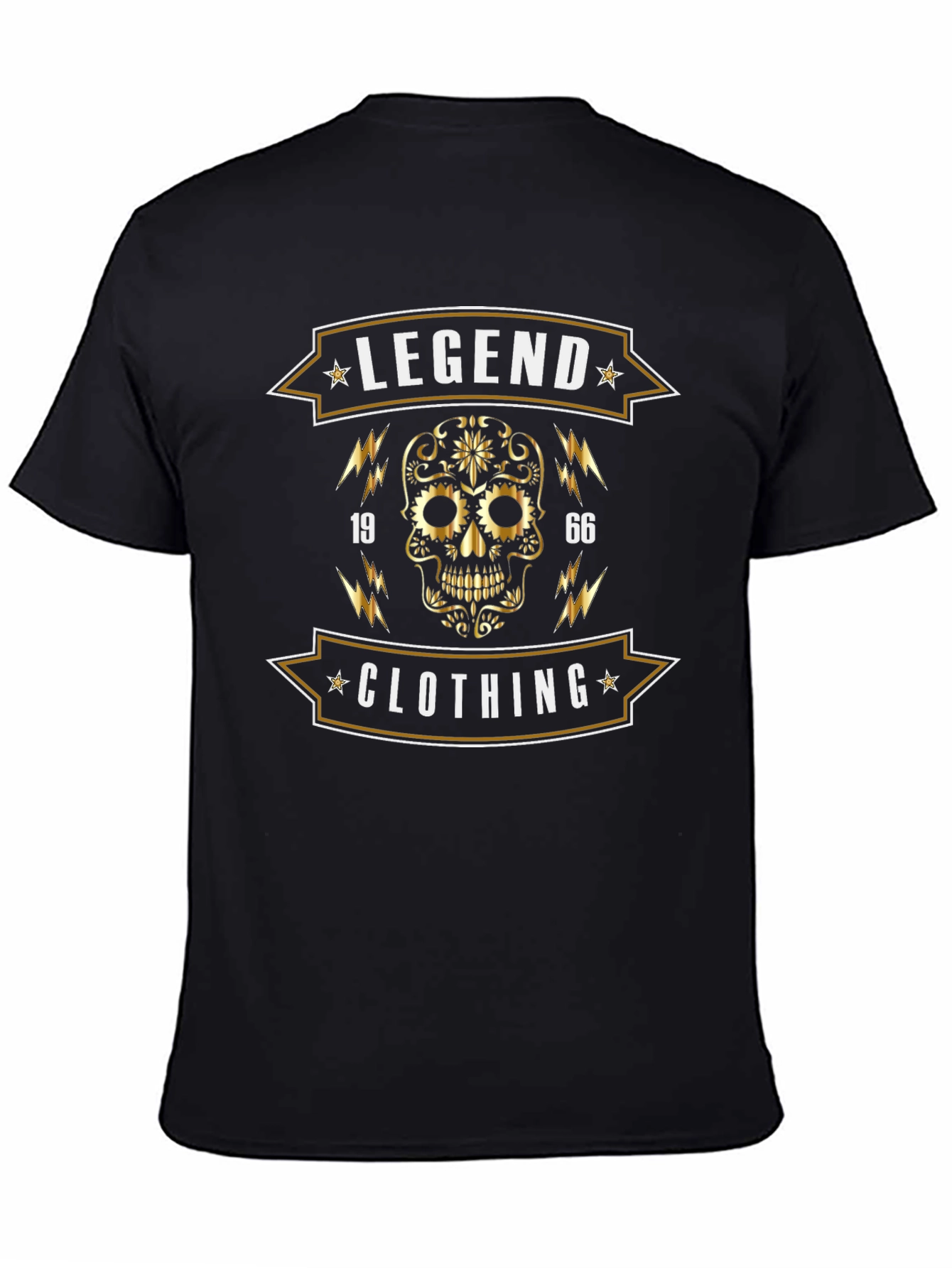Legend 1966 Clothing Skull Graphic Tee