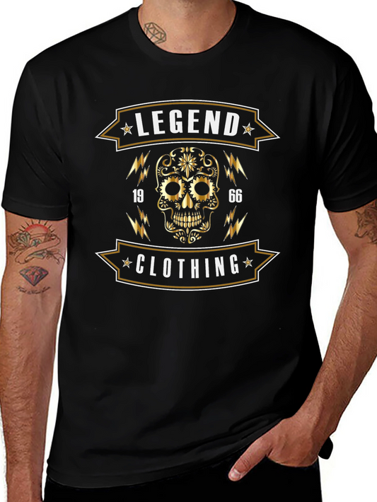 Legend 1966 Clothing Skull Graphic Tee