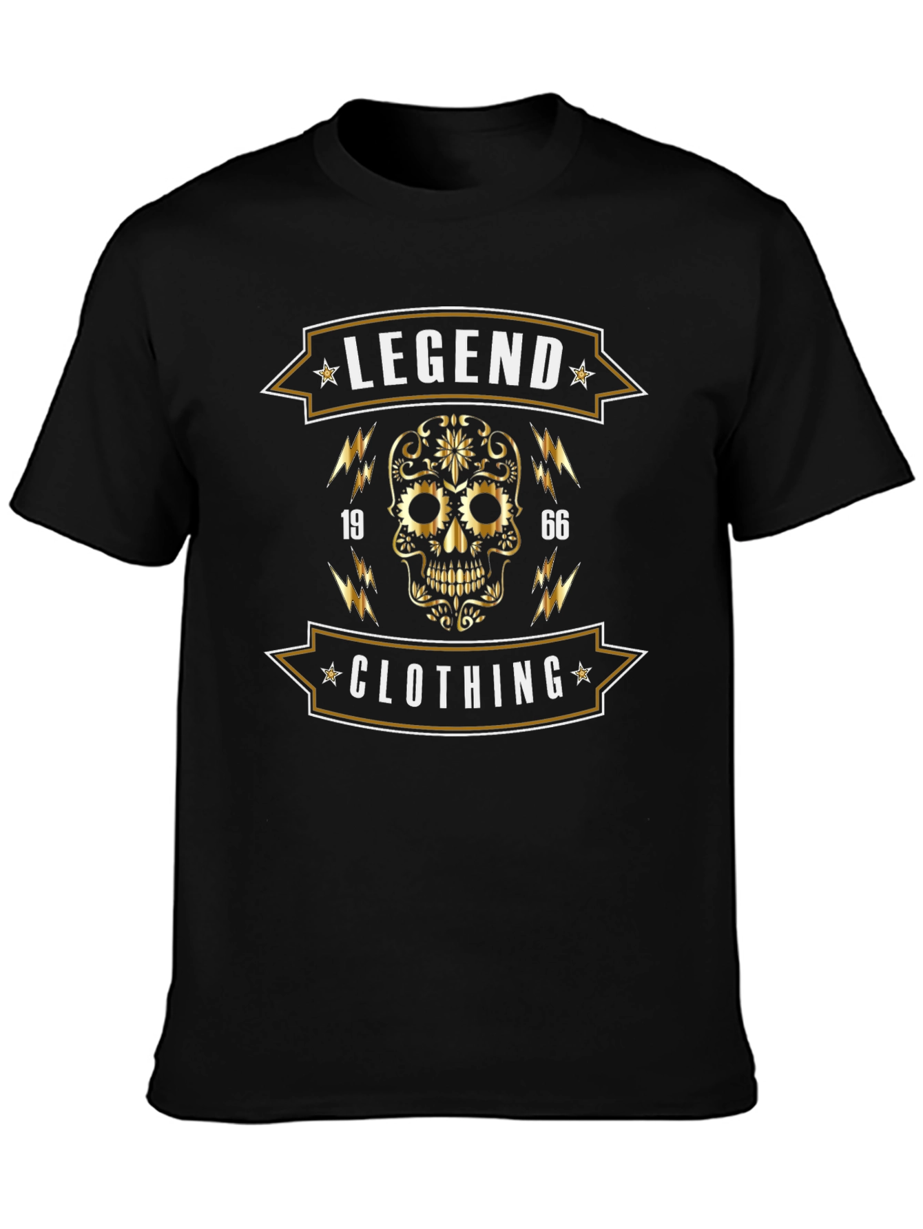 Legend 1966 Clothing Skull Graphic Tee