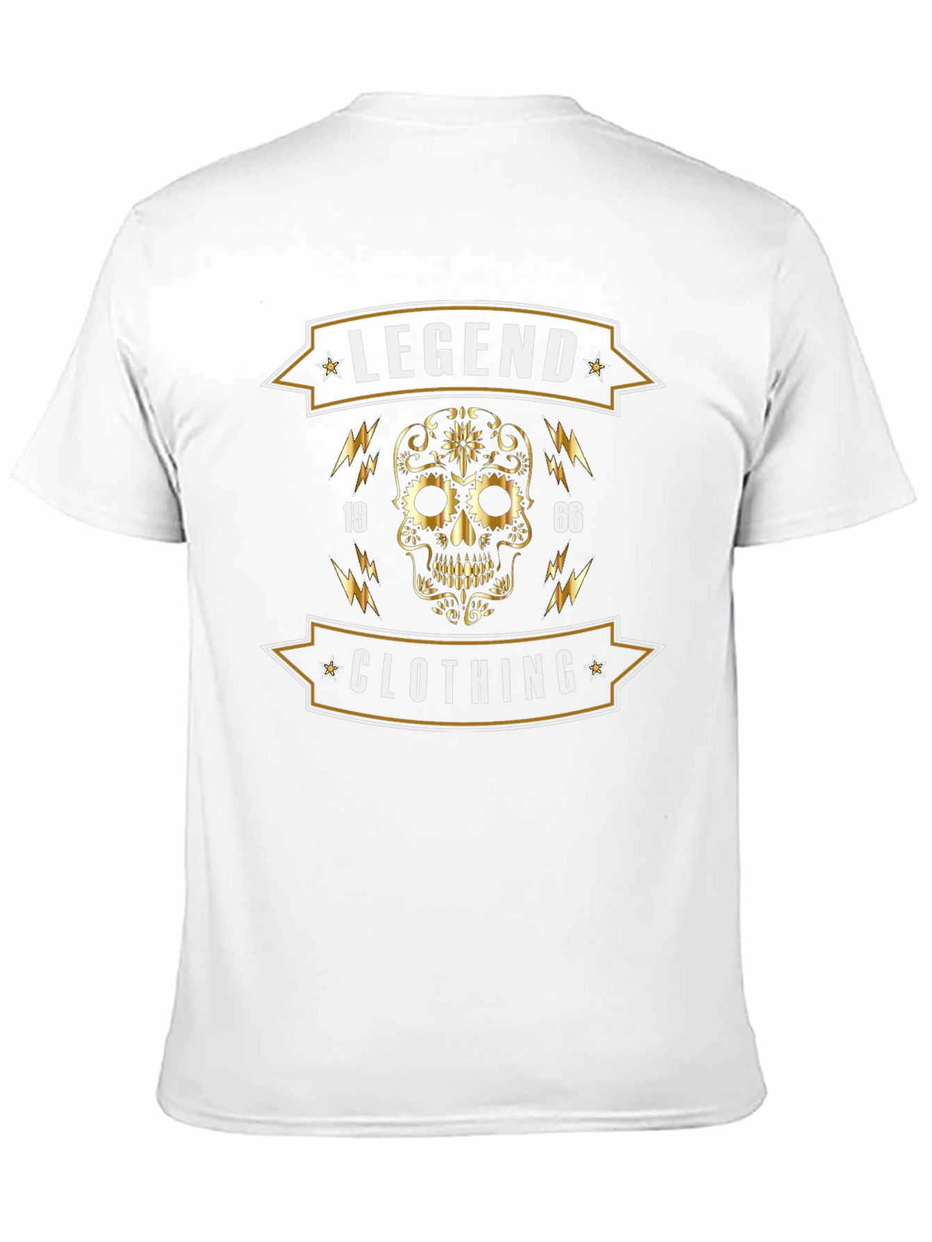 Legend 1966 Clothing Skull Graphic Tee