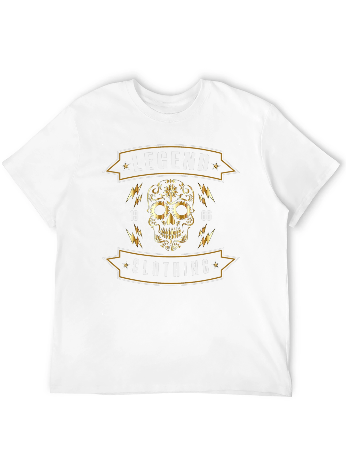 Legend 1966 Clothing Skull Graphic Tee