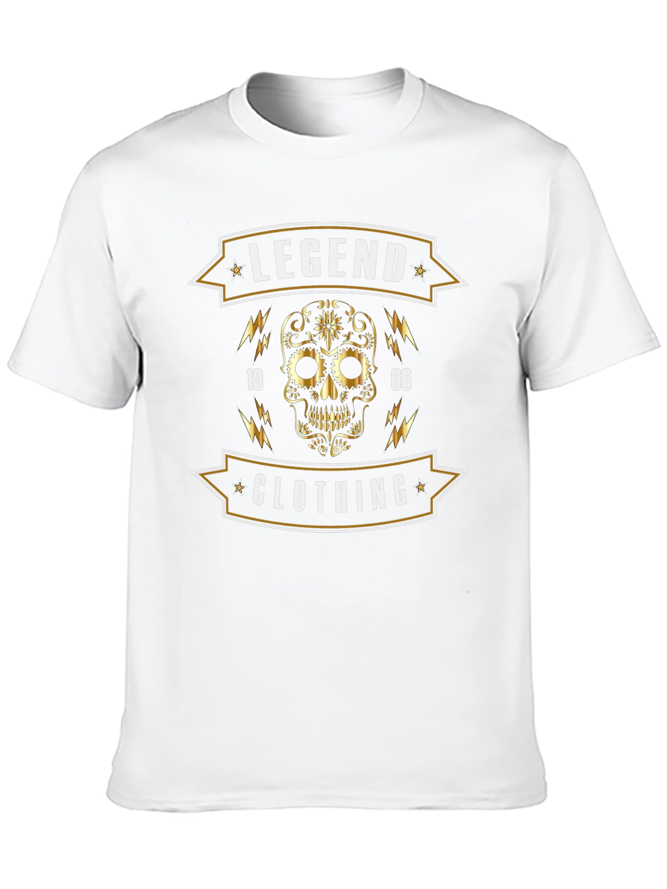 Legend 1966 Clothing Skull Graphic Tee