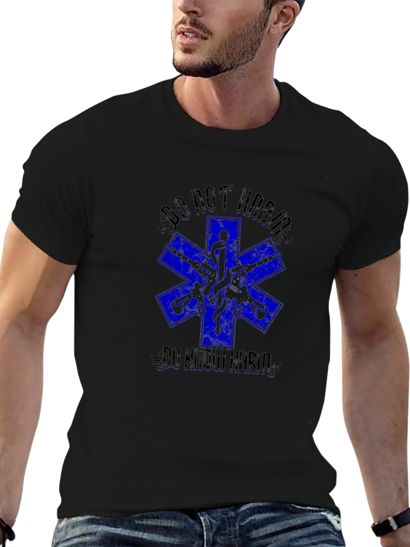 Do No Harm Star of Life Graphic Tee