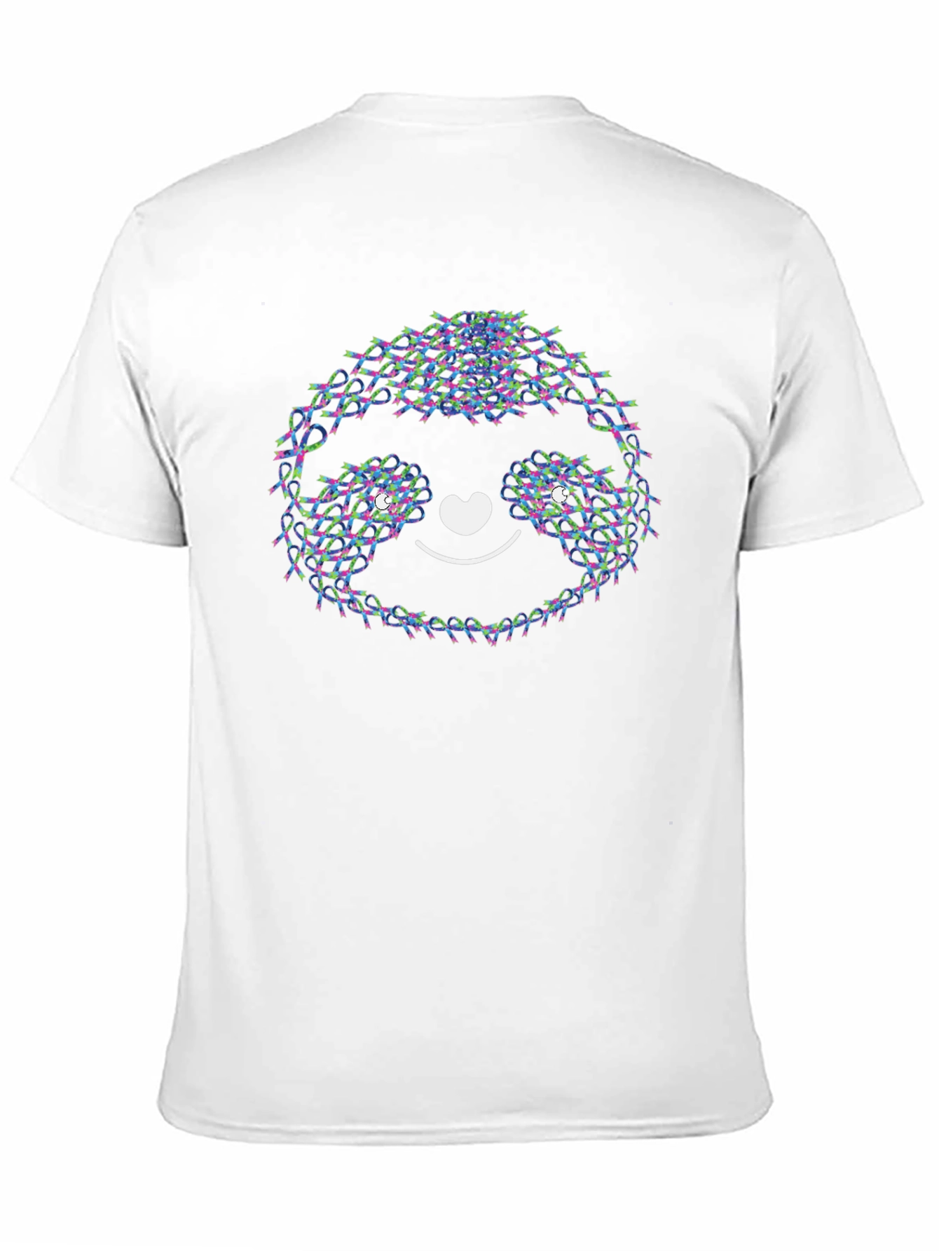 Cute Sloth Face Tee - Unique Graphic Print