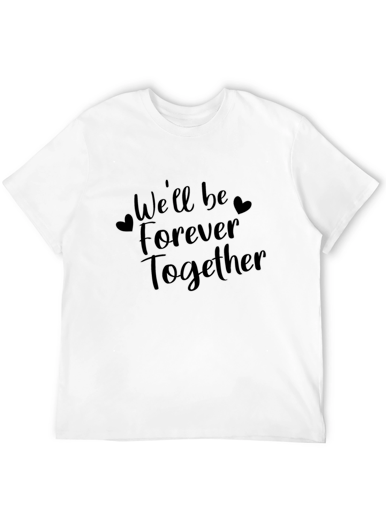 Forever Together Graphic Tee - Black