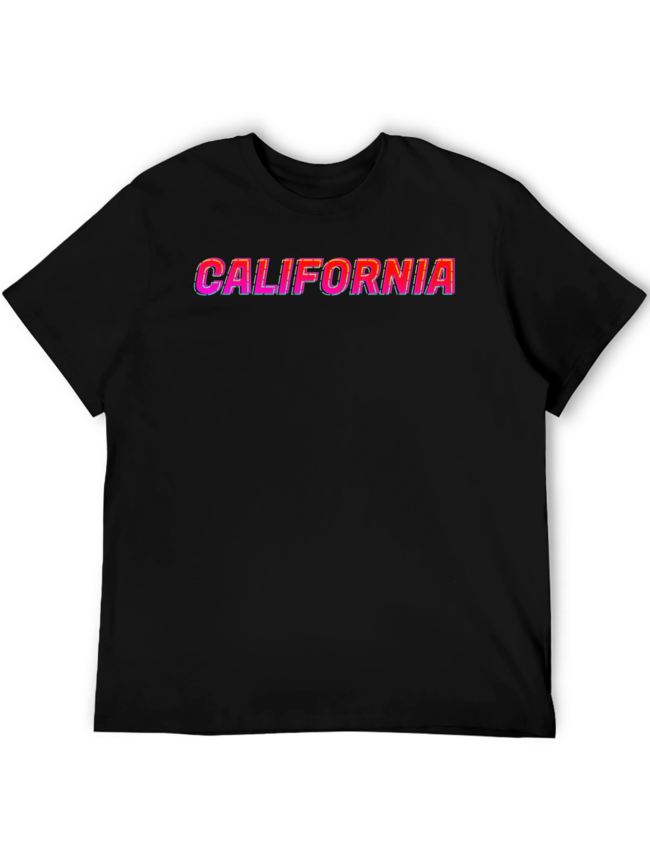 California Graphic Tee - Mens Black T-Shirt