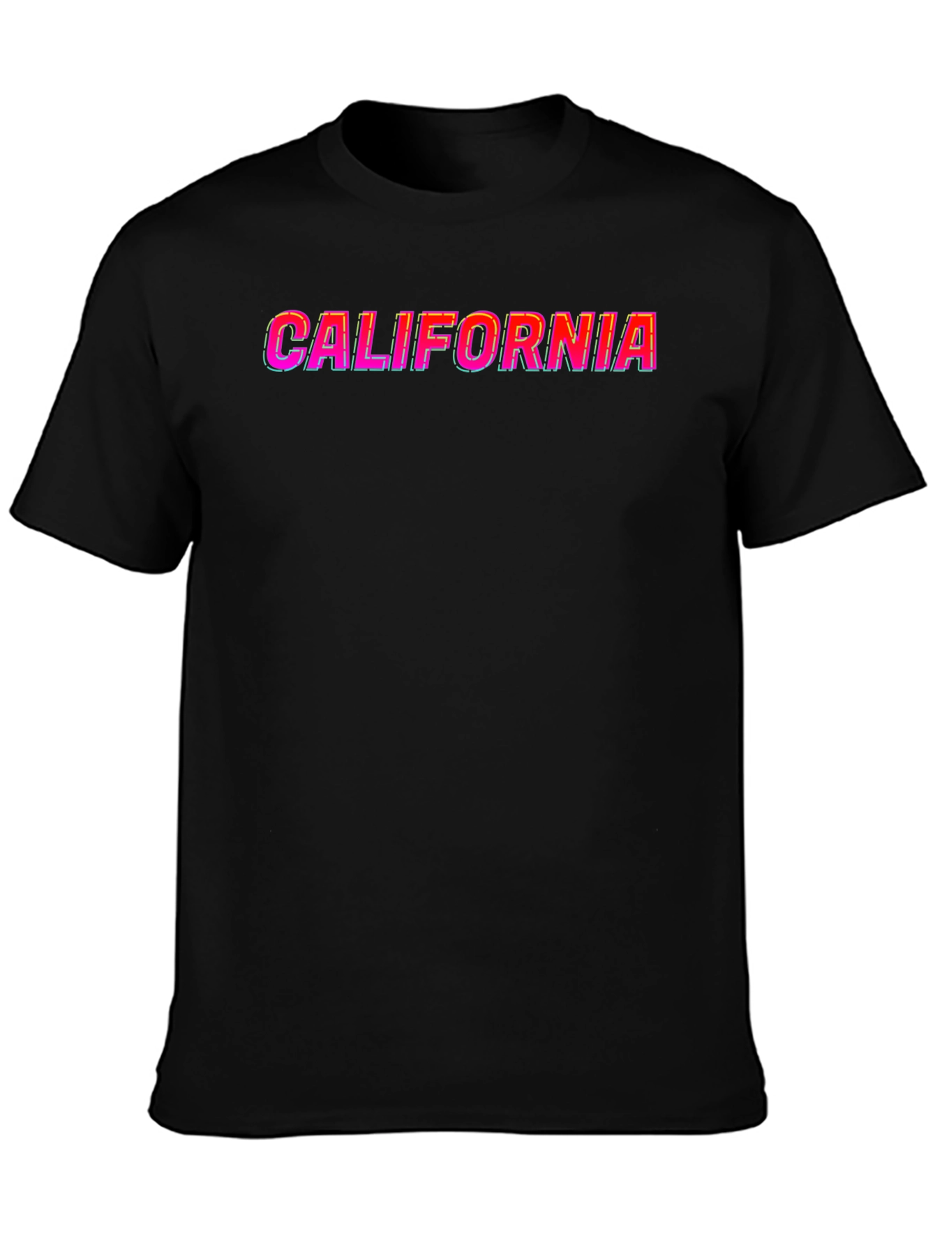 California Graphic Tee - Mens Black T-Shirt