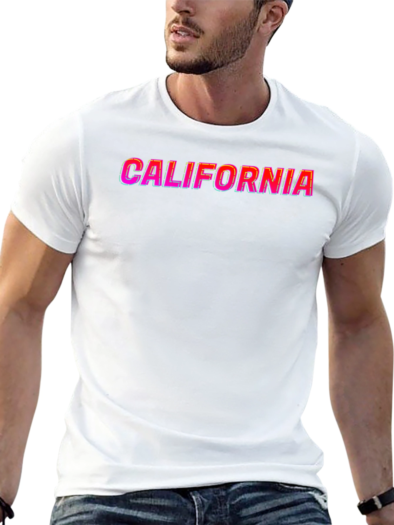 California Graphic Tee - Mens Black T-Shirt