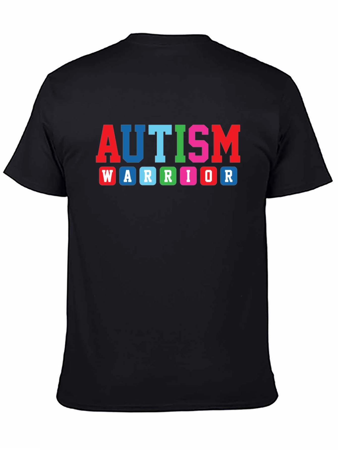 Autism Warrior T-Shirt: Black Awareness Tee