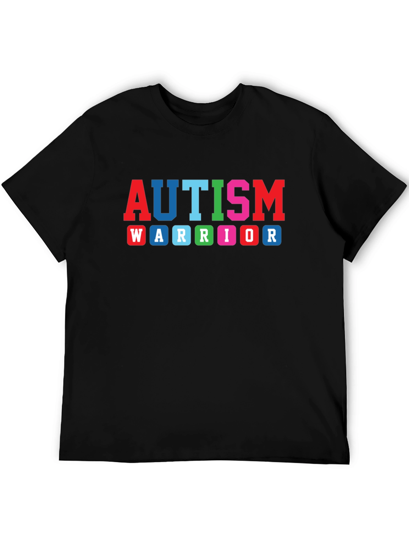 Autism Warrior T-Shirt: Black Awareness Tee