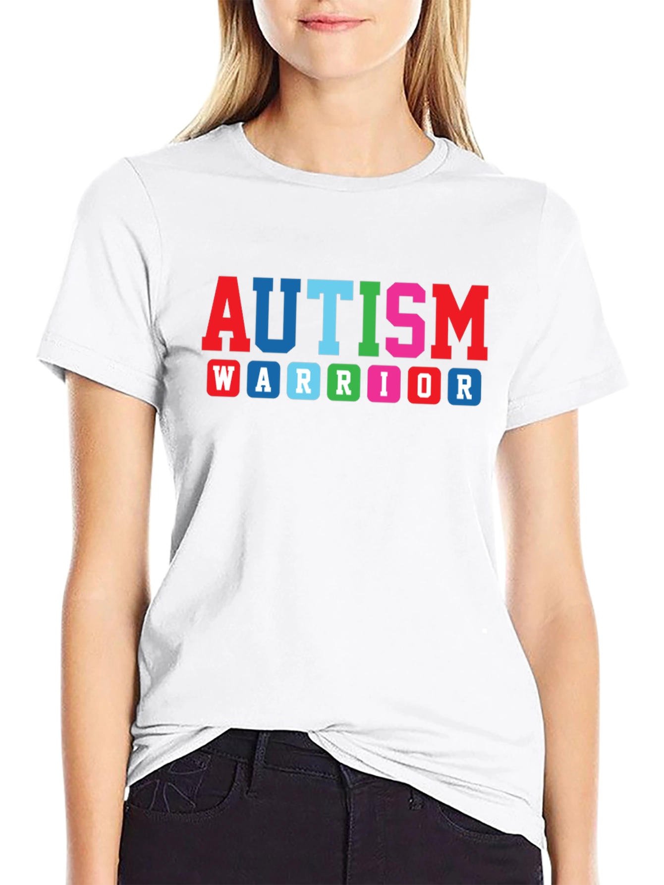 Autism Warrior T-Shirt: Black Awareness Tee