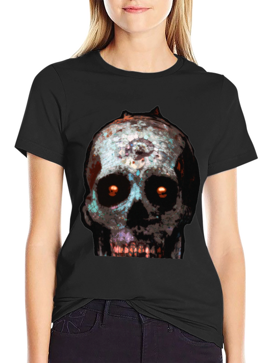 Skull Graphic Print Mens T-Shirt