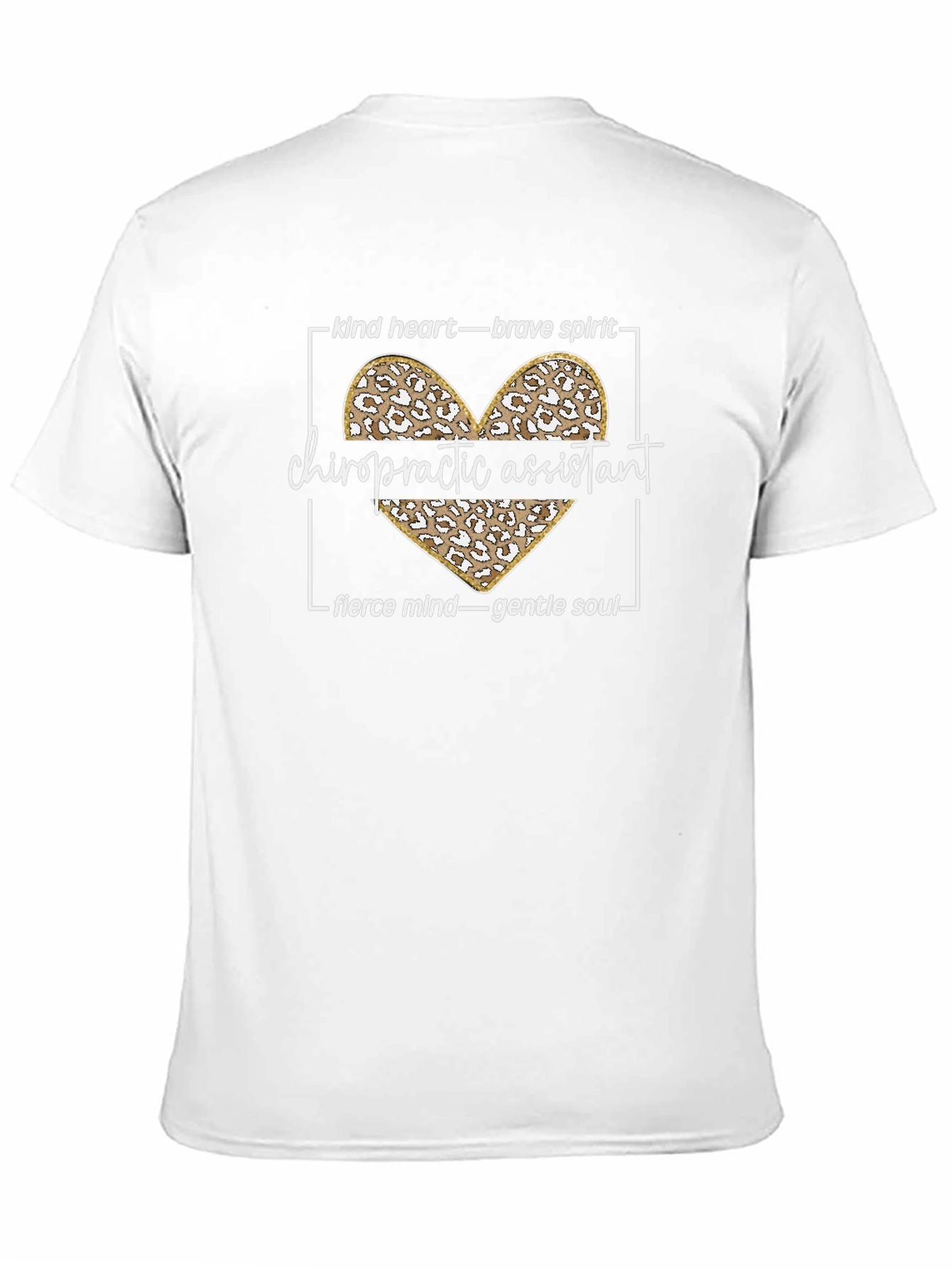 Chiropractic Assistant Heart Graphic T-Shirt