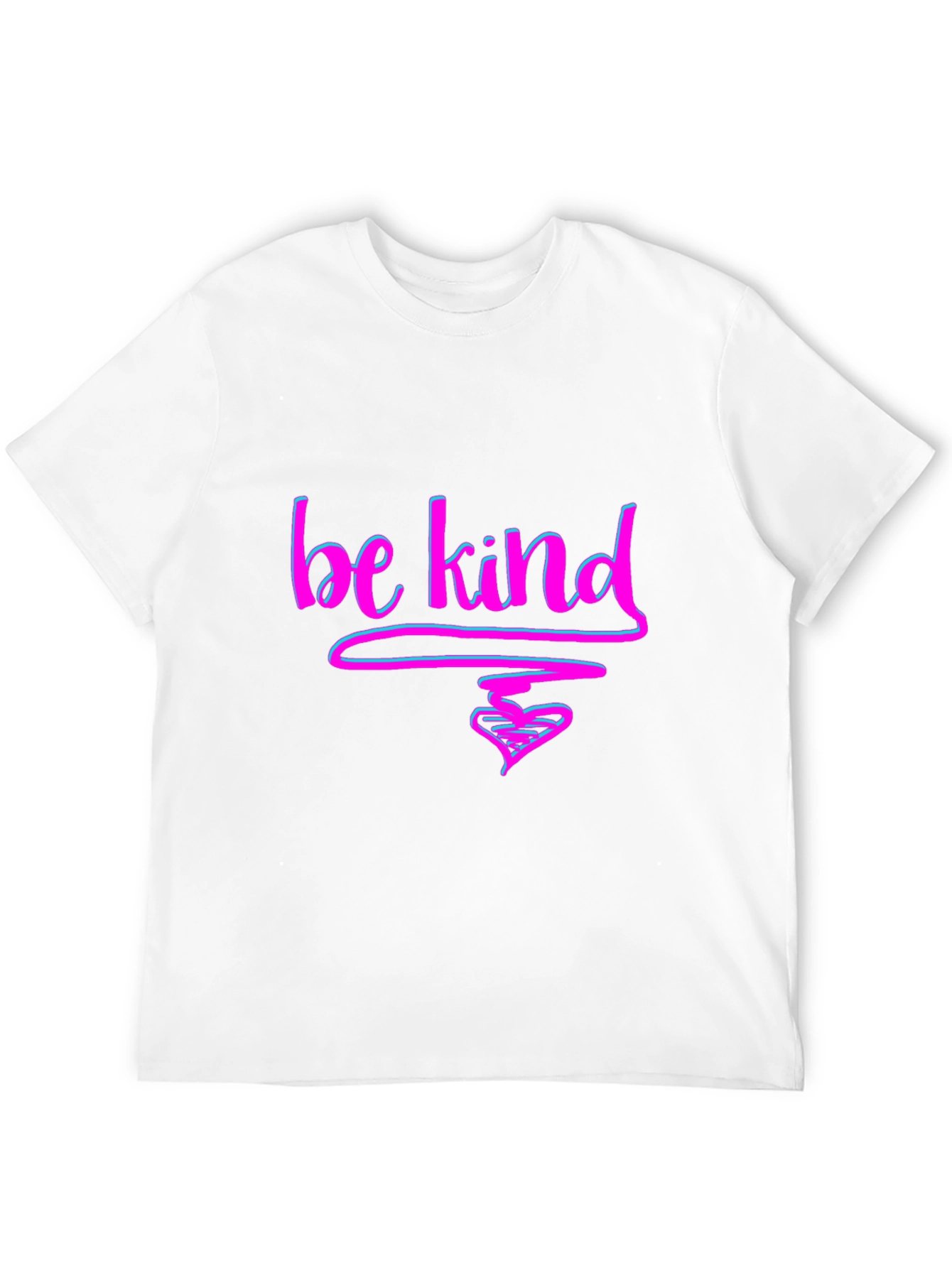 Be Kind T-Shirt - Graphic Tee with Heart Design