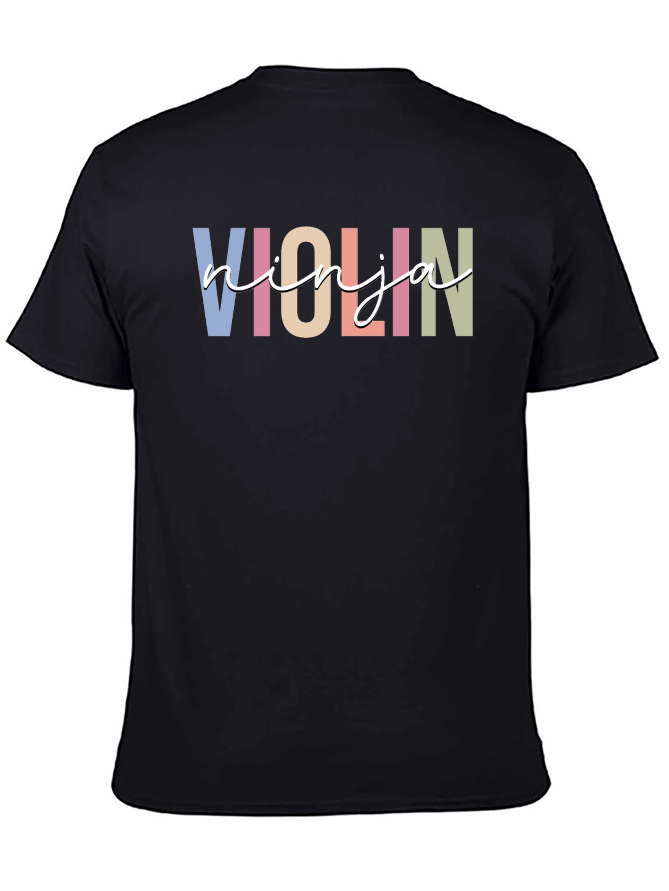 Violin Ninja Graphic Tee - Classic Crew Neck