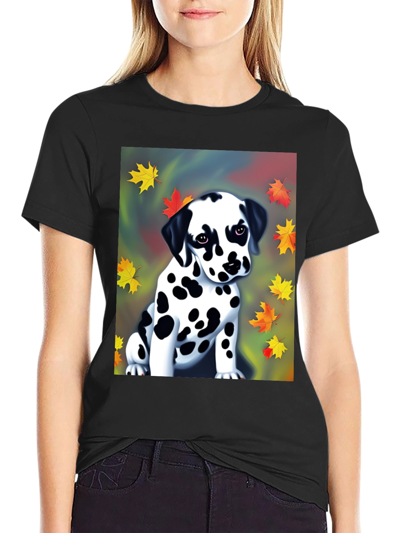 Dalmatian Puppy Graphic T-Shirt