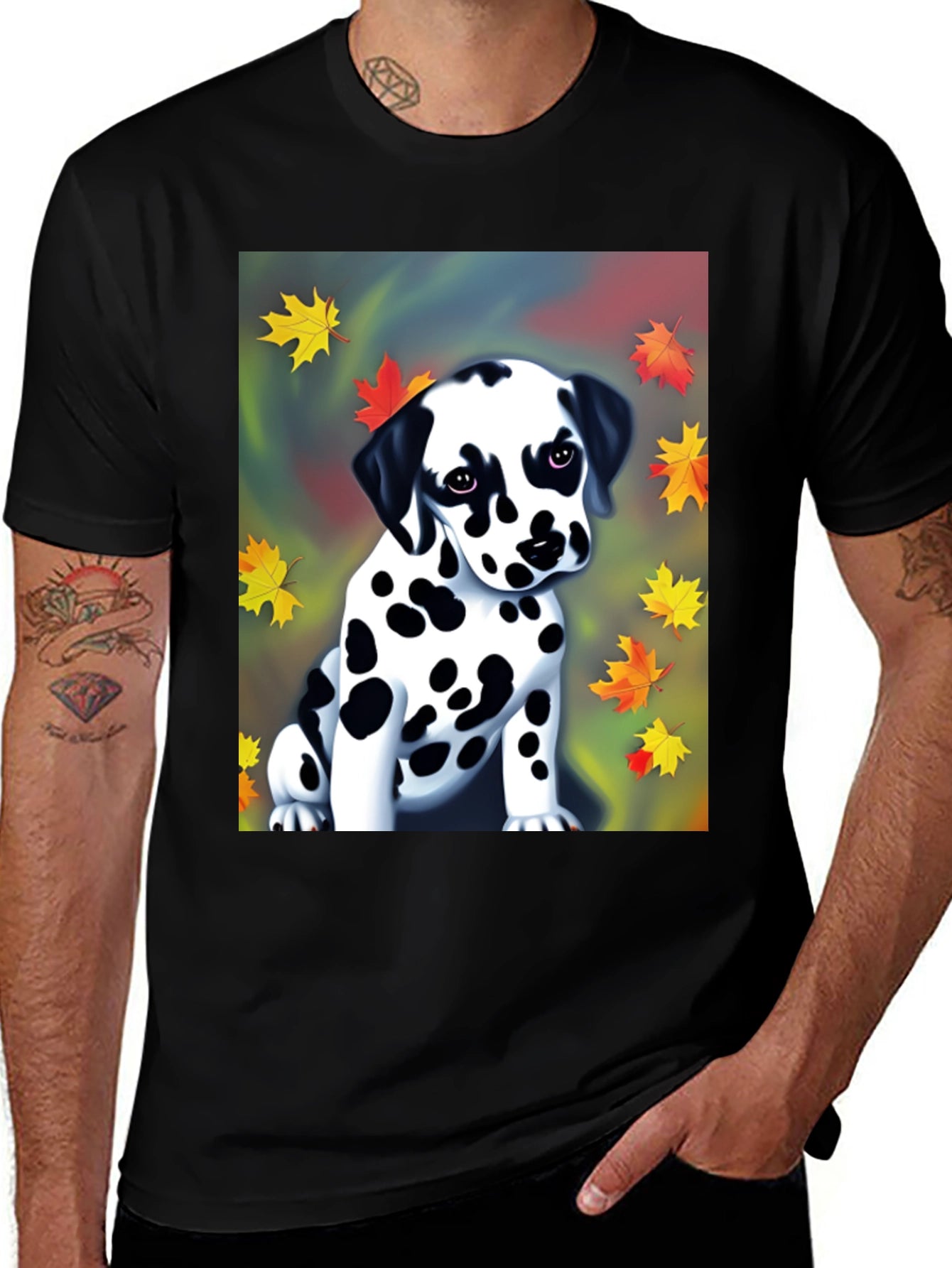 Dalmatian Puppy Graphic T-Shirt