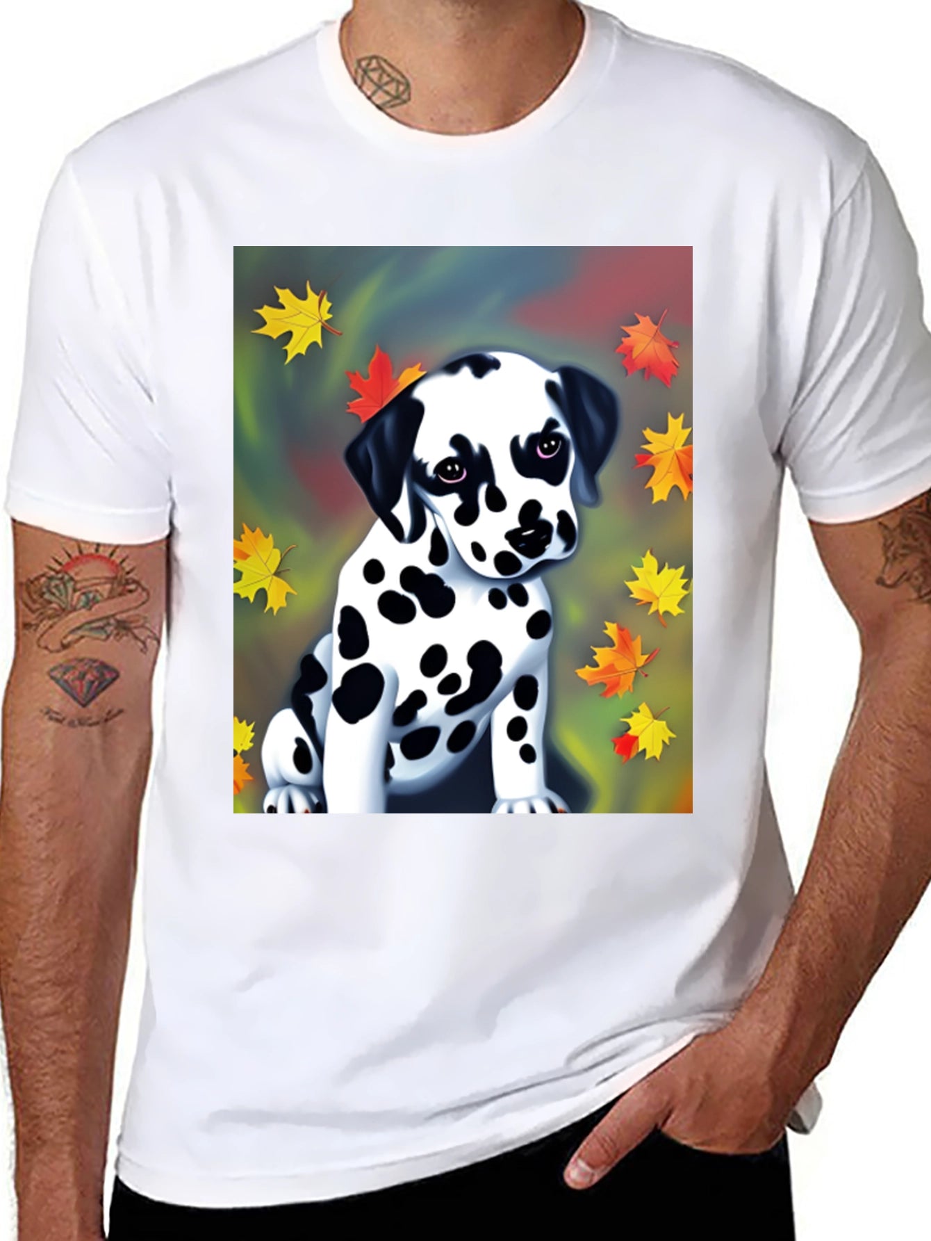Dalmatian Puppy Graphic T-Shirt