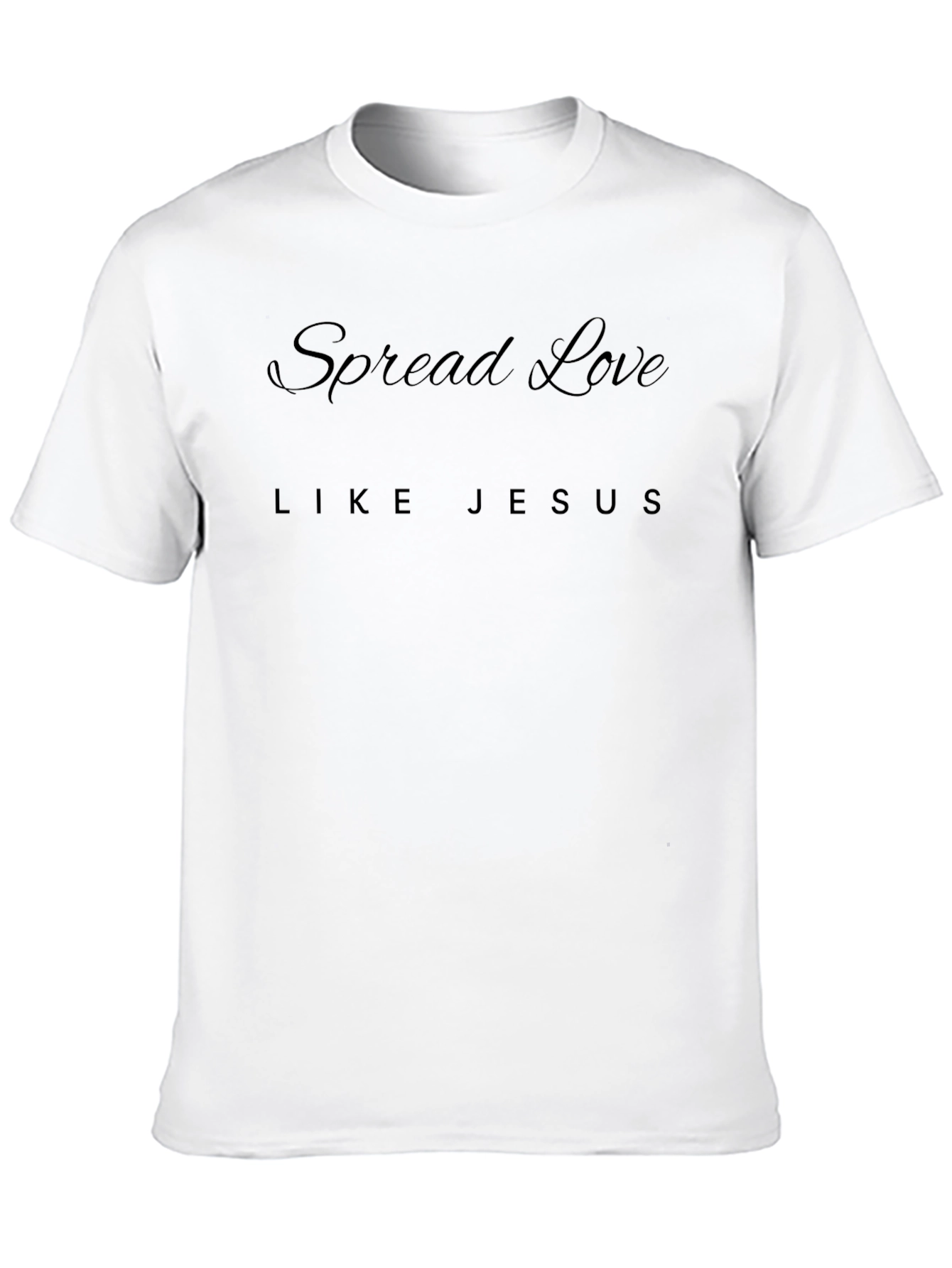 Spread Love Like Jesus Black Tee