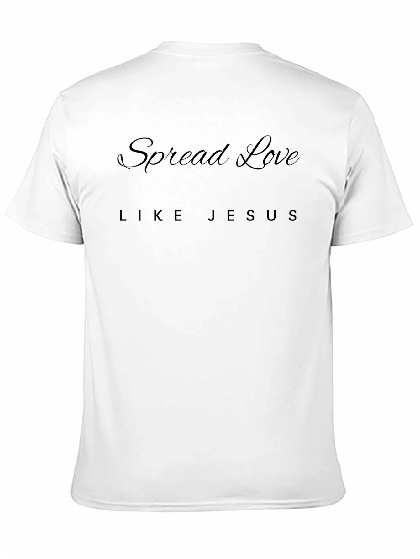 Spread Love Like Jesus Black Tee