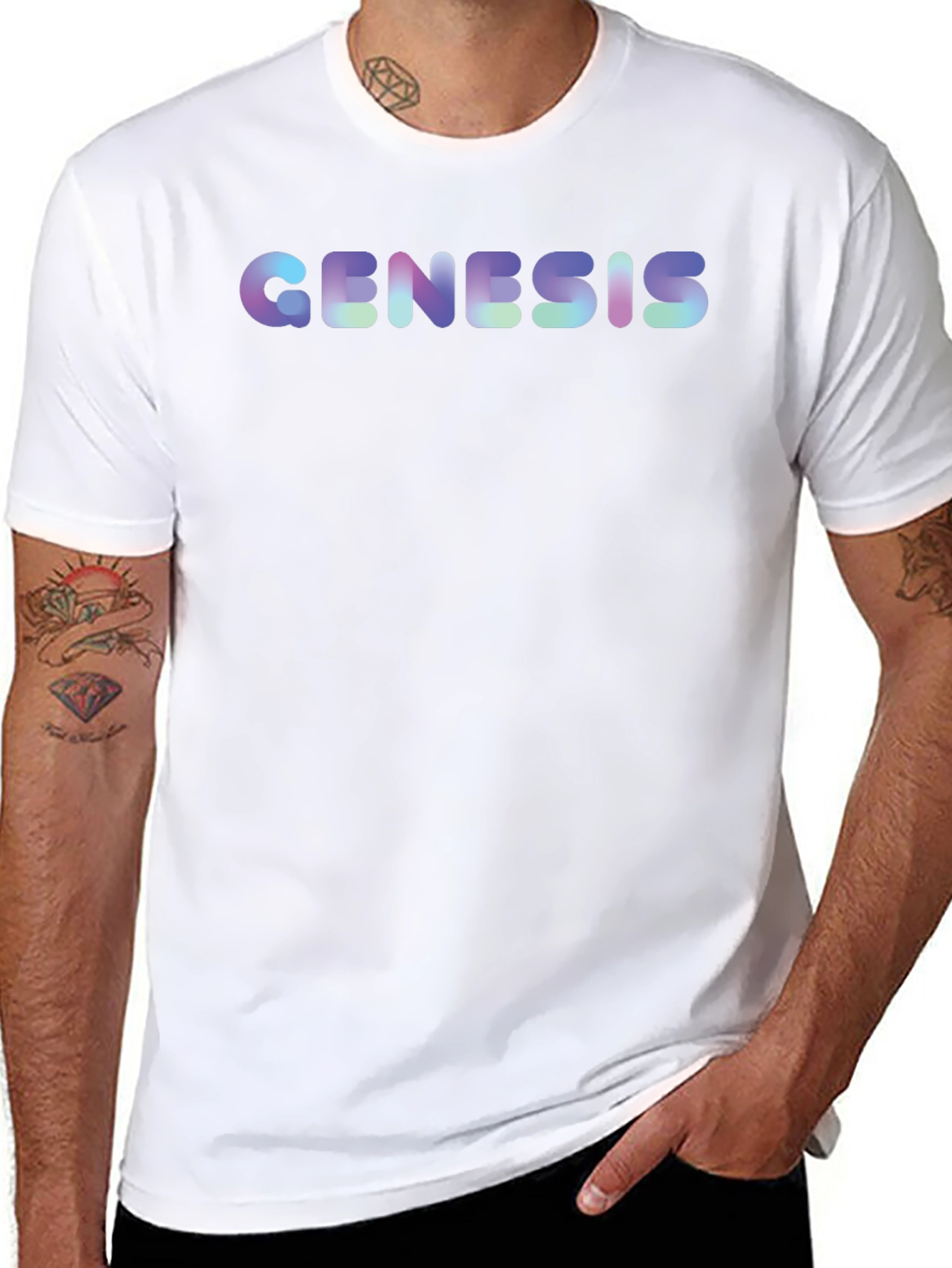 Genesis Graphic T-Shirt - Soft Cotton Blend