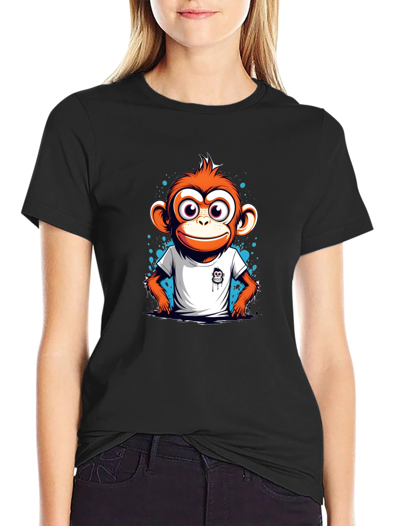 Funky Monkey Graphic Tee - Cool & Casual Style