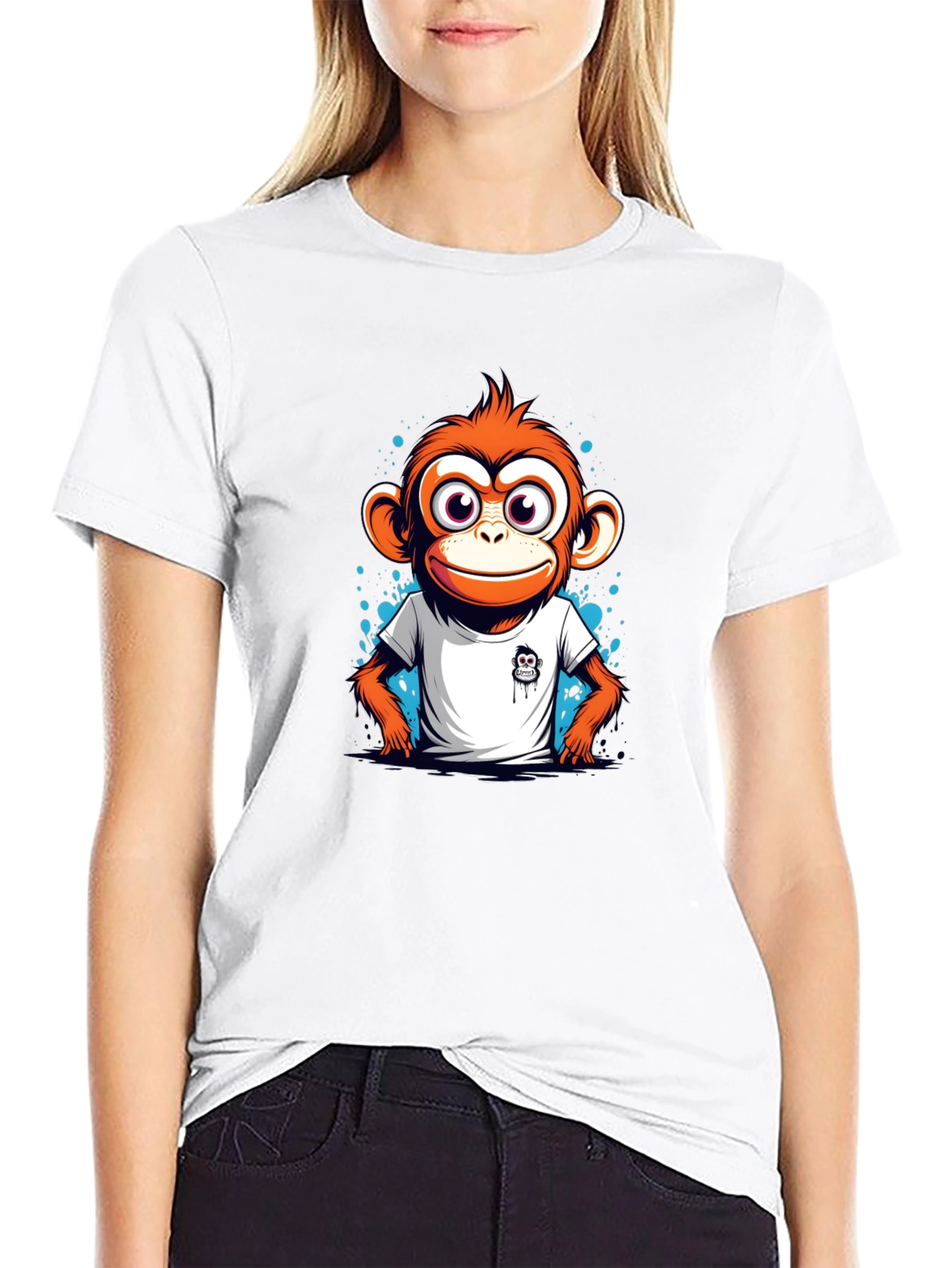 Funky Monkey Graphic Tee - Cool & Casual Style