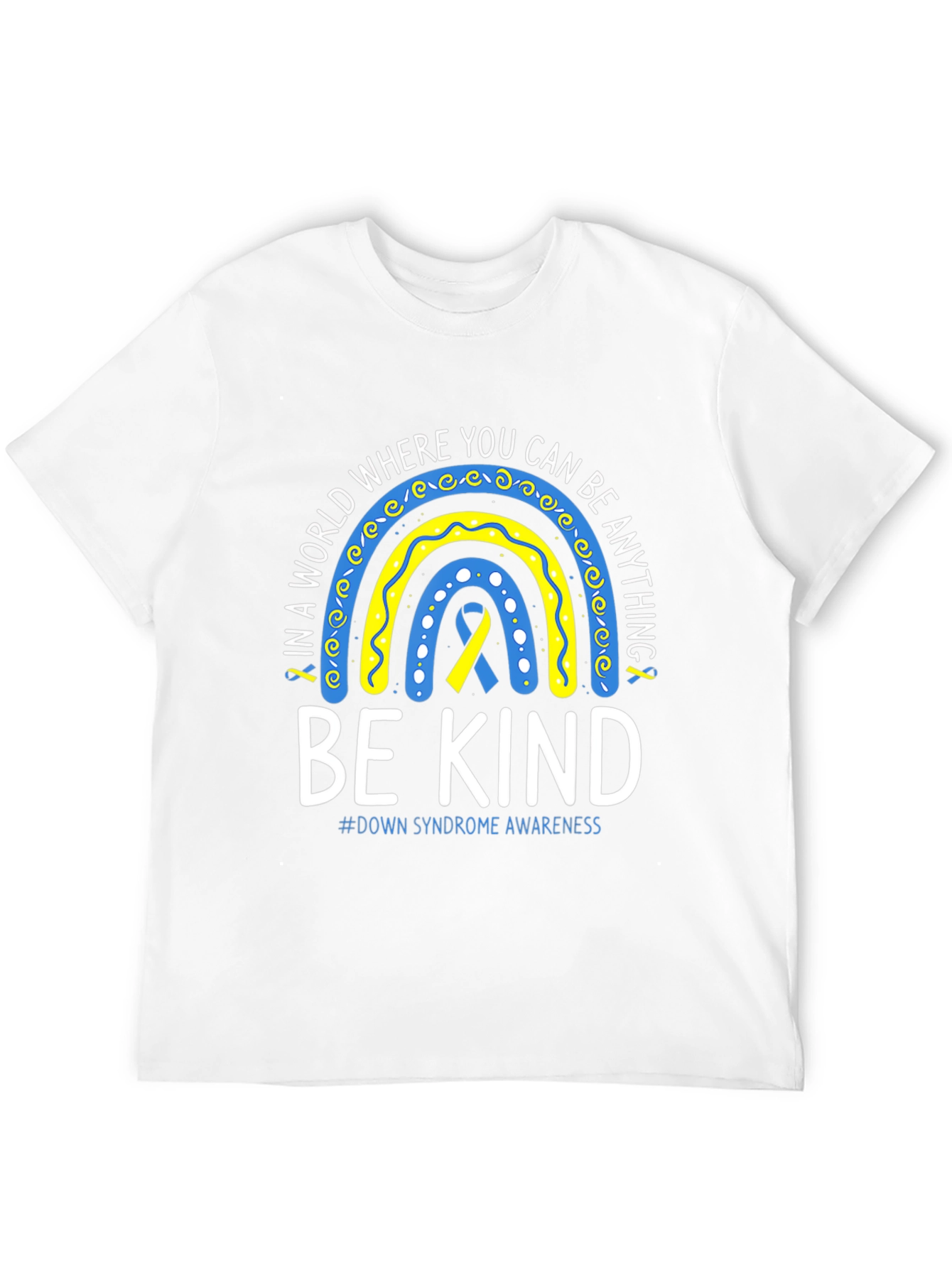 Be Kind Down Syndrome Awareness T-Shirt