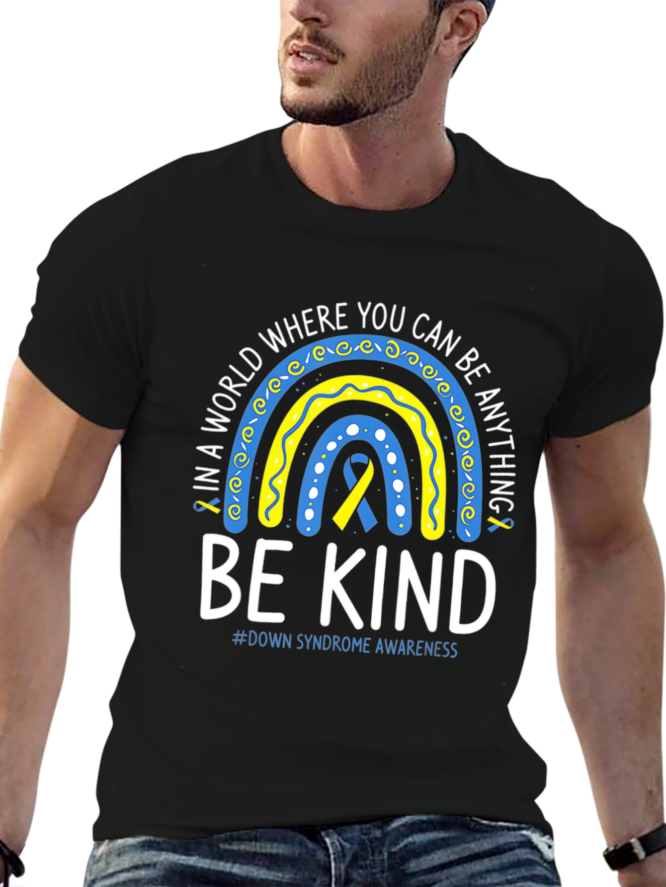 Be Kind Down Syndrome Awareness T-Shirt