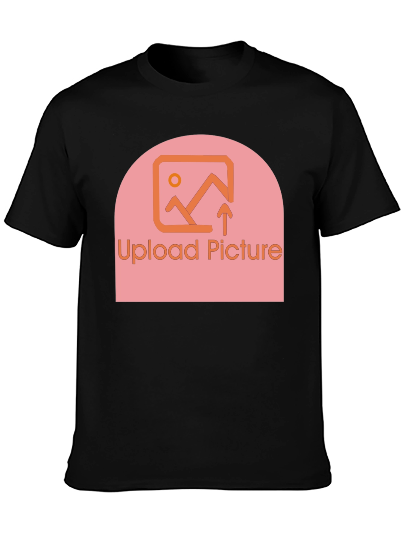 Customizable Upload Picture Graphic T-Shirt
