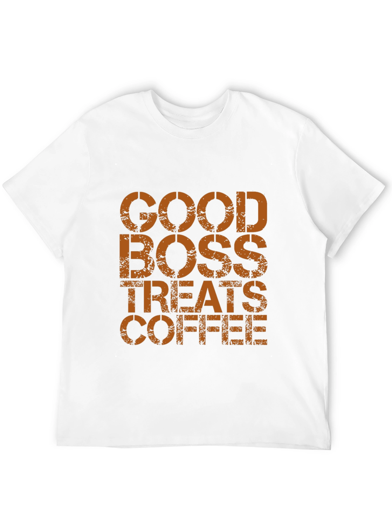 Good Boss Treats Coffee - Mens Black T-Shirt