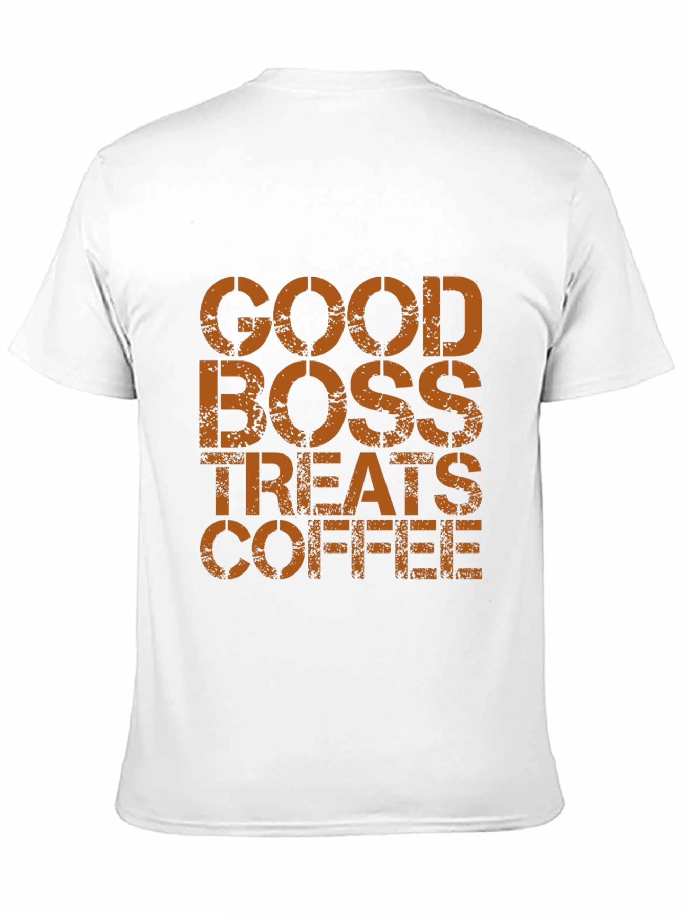 Good Boss Treats Coffee - Mens Black T-Shirt