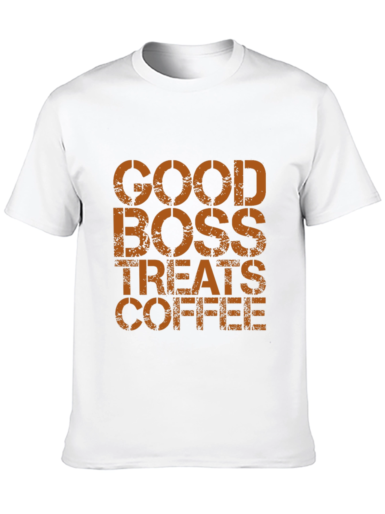 Good Boss Treats Coffee - Mens Black T-Shirt