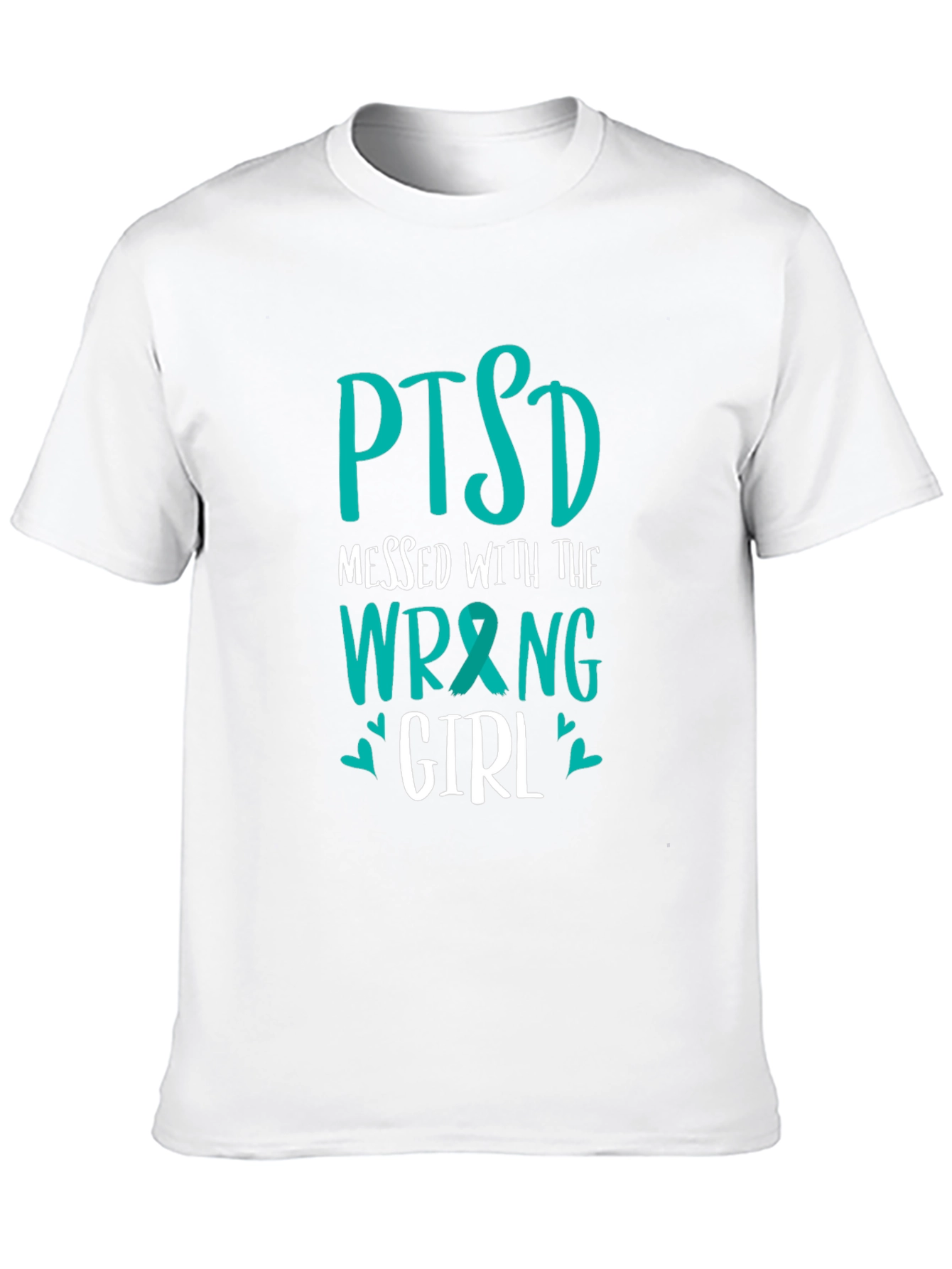 PTSD Messed with the Wrong Girl T-Shirt