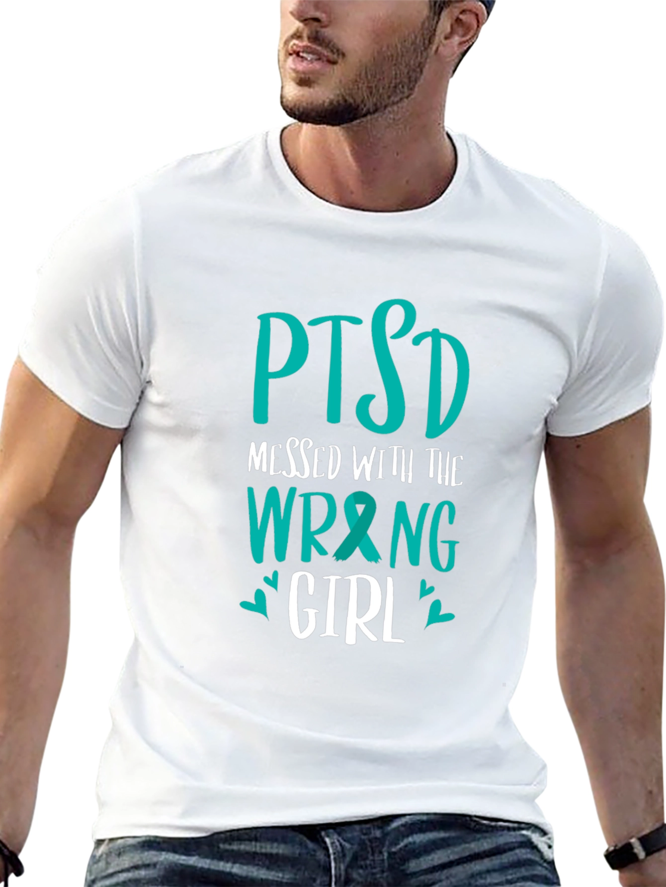PTSD Messed with the Wrong Girl T-Shirt