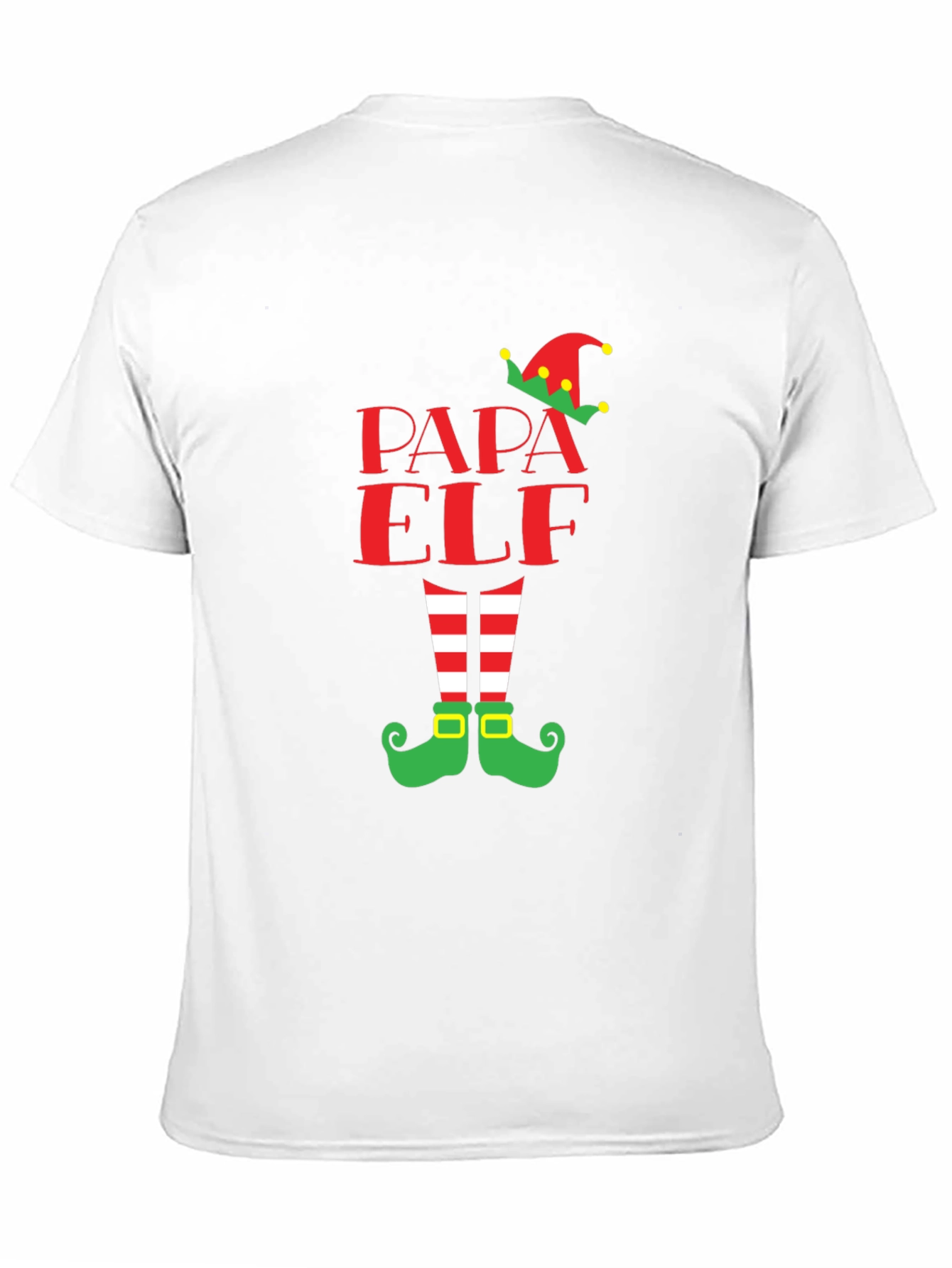 Papa Elf Christmas T-Shirt - Holiday Festive Tee
