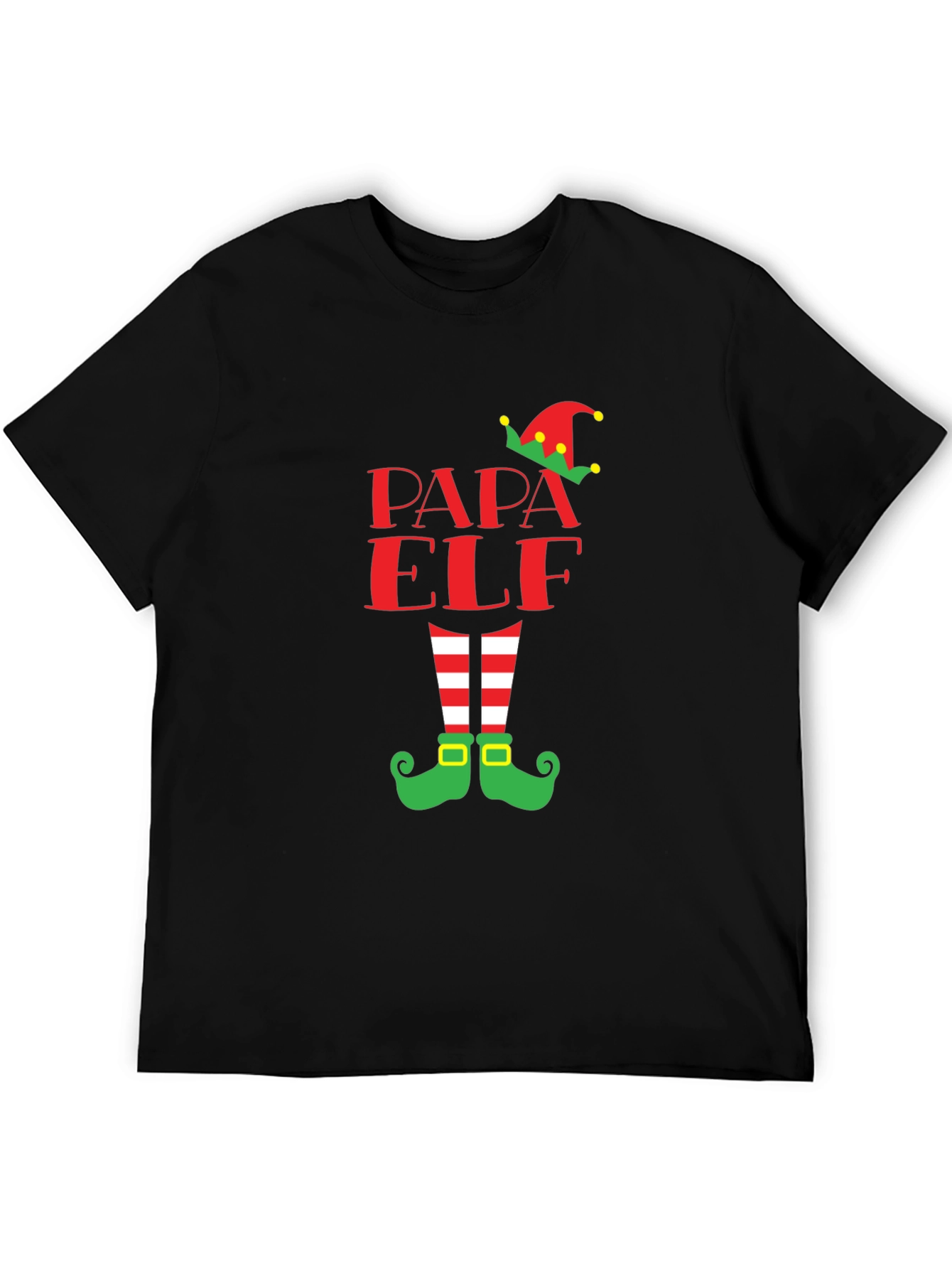 Papa Elf Christmas T-Shirt - Holiday Festive Tee