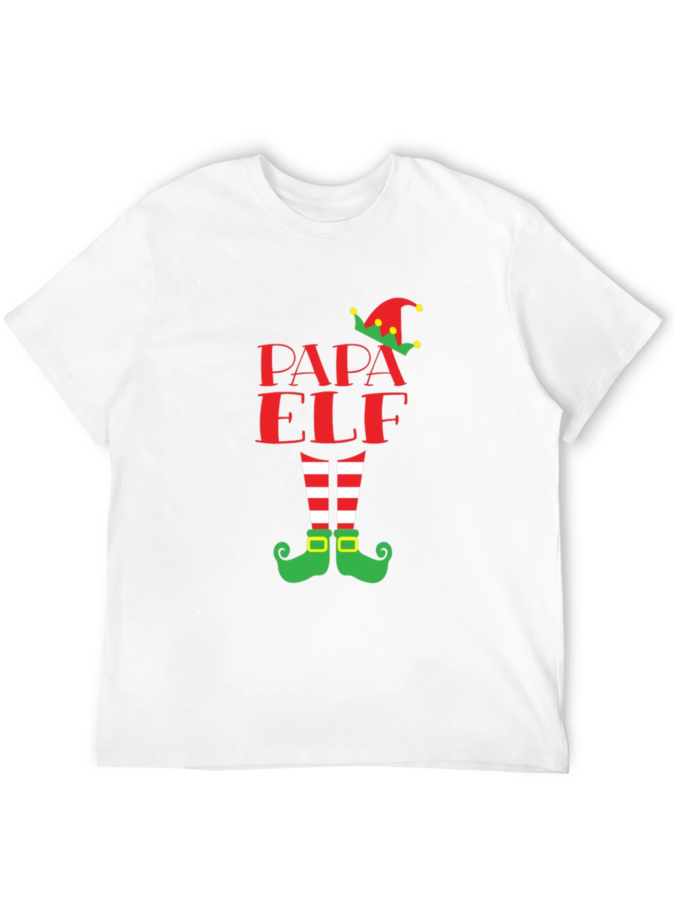 Papa Elf Christmas T-Shirt - Holiday Festive Tee