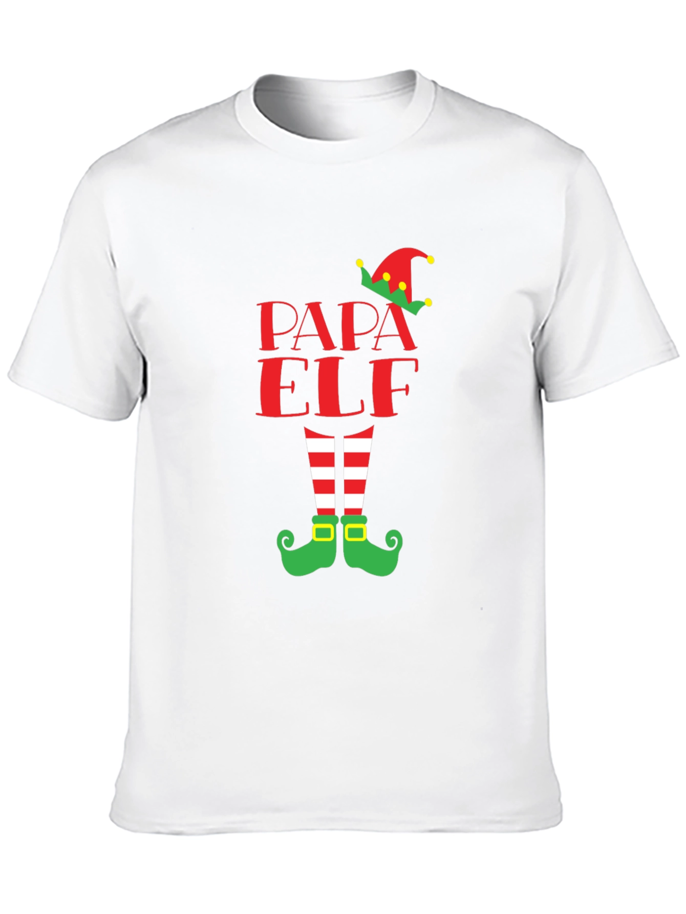 Papa Elf Christmas T-Shirt - Holiday Festive Tee