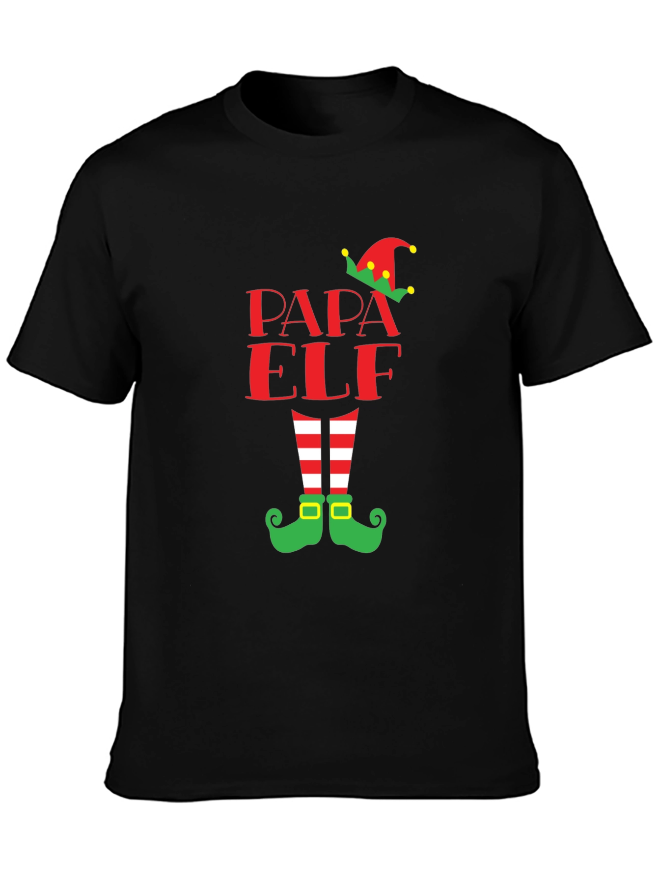 Papa Elf Christmas T-Shirt - Holiday Festive Tee