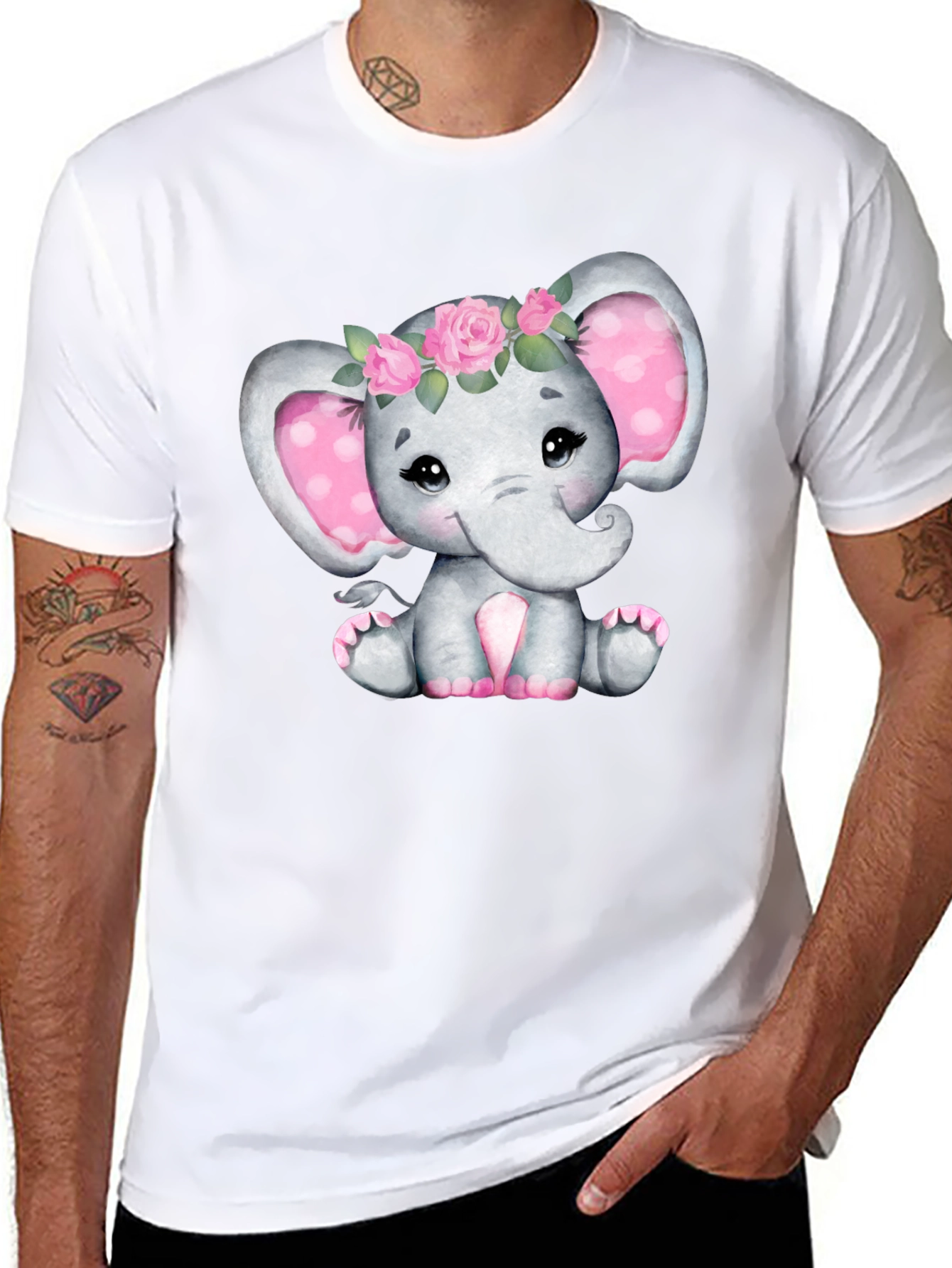 Cute Elephant Tee